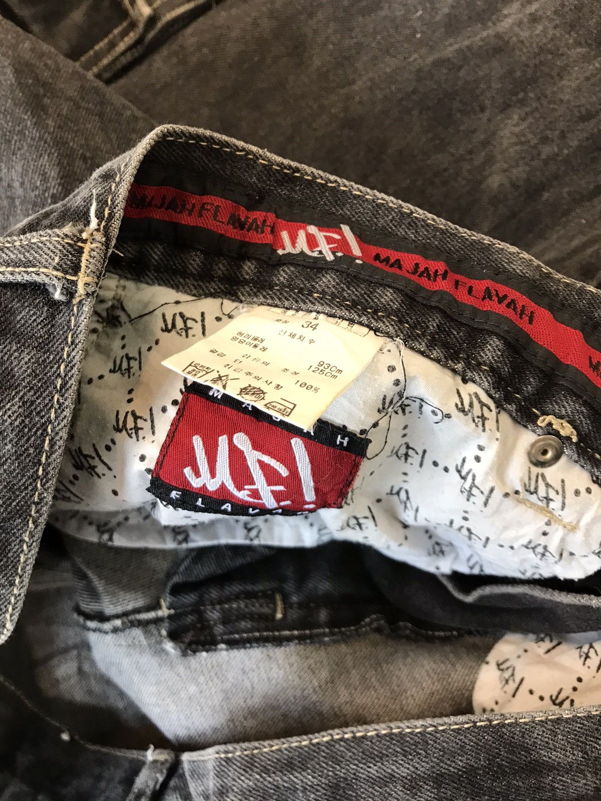 Vintage Vintage majah flavah big pocket denim Size US 36 / EU 52 - 7 Thumbnail
