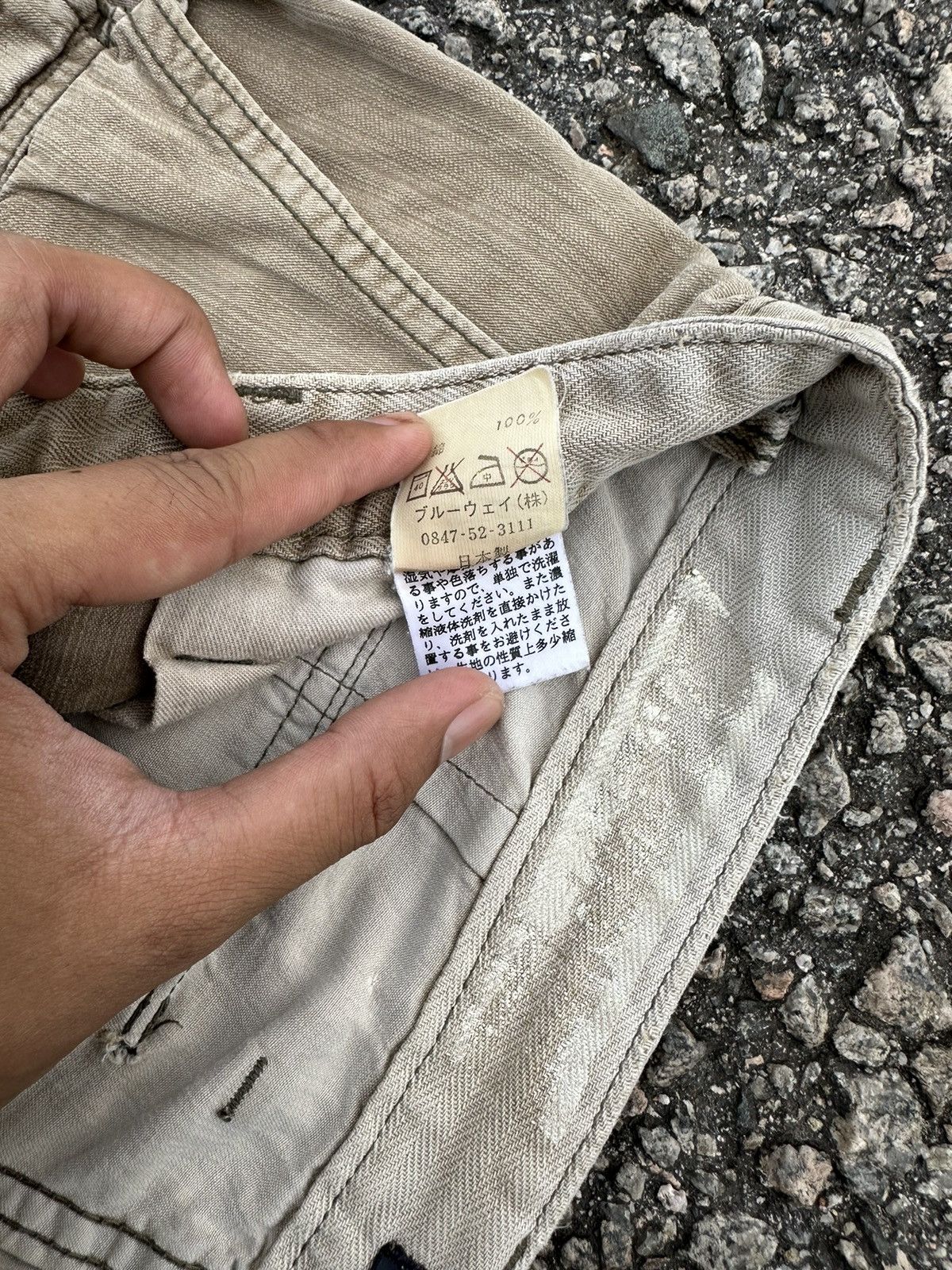 If Six Was Nine CARGO PANTS FADED MADE IN NIPPON VINTAGE JAPANESE BRANDED Size US 28 / EU 44 - 19 Thumbnail