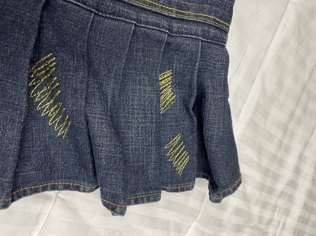 Von Dutch Vintage Rare Y2K Von Dutch Mini Skirt Big Logo Size 27" / US 4 / IT 40 - 17 Thumbnail