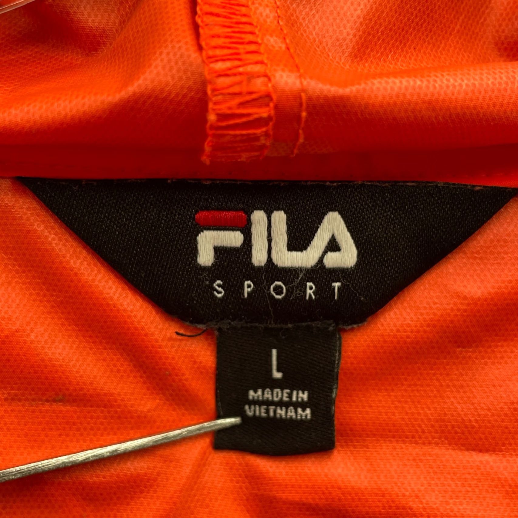 Fila Fila Sport Windbreaker Jacket Women's Large Blue Orange Outdoor Gorpcore Sports Womens Size L / US 10 / IT 46 - 5 Thumbnail