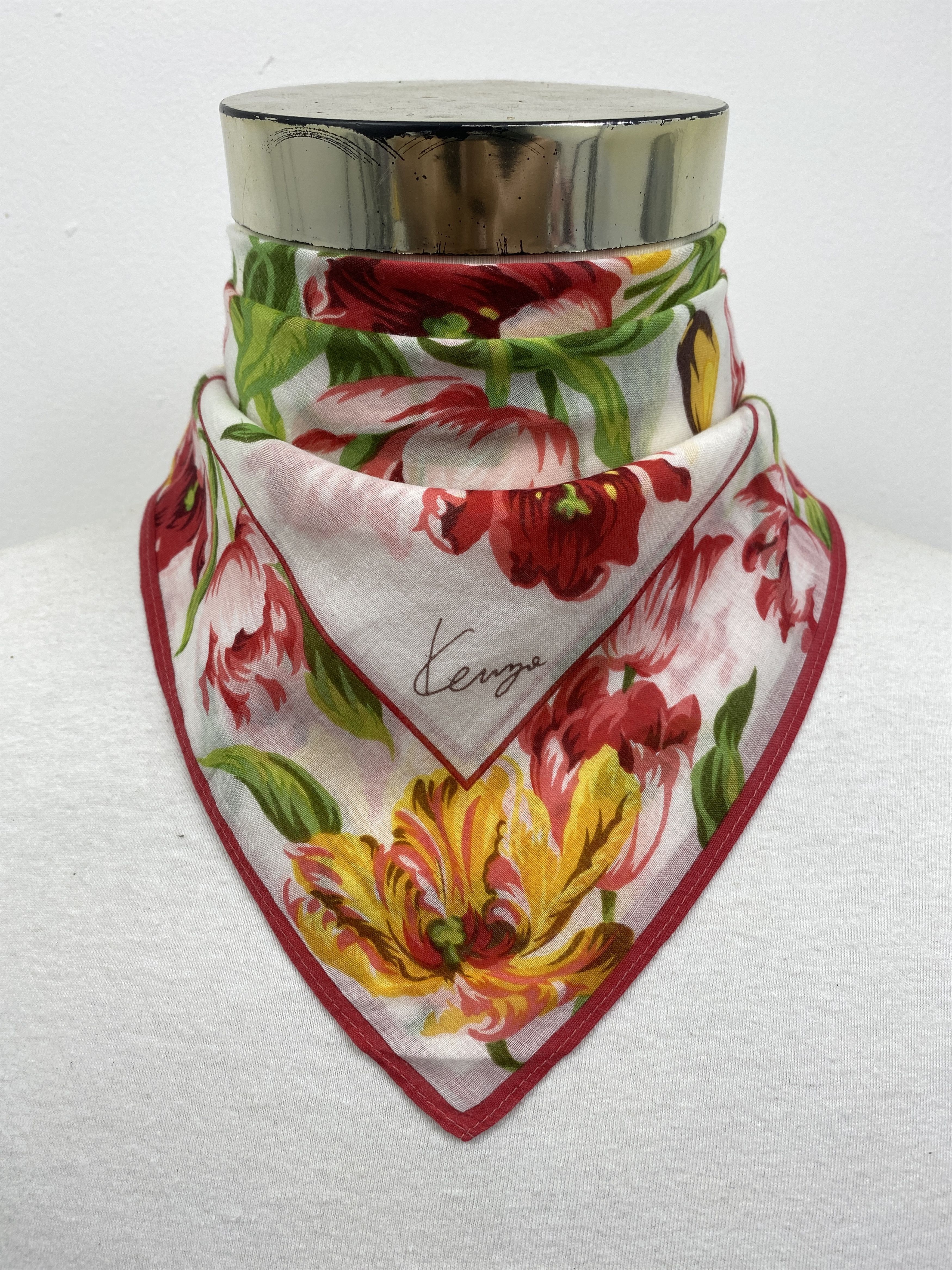 Kenzo Kenzo Handkerchief / Bandana / Neckerchief HKC0207 Size ONE SIZE - 2 Thumbnail