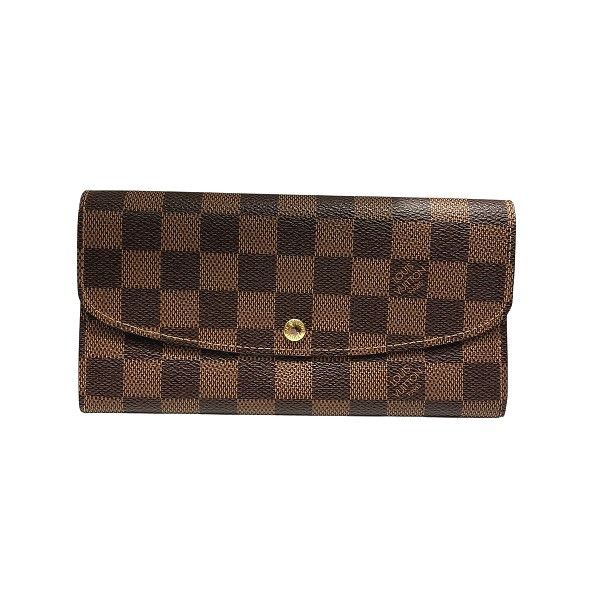 Louis Vuitton Louis Vuitton Louis Vuitton Portefeuille Emilie Damier Long Wallet Textile Long Wallet N63019 DUTY FREE for USA Size ONE SIZE - 1 Thumbnail