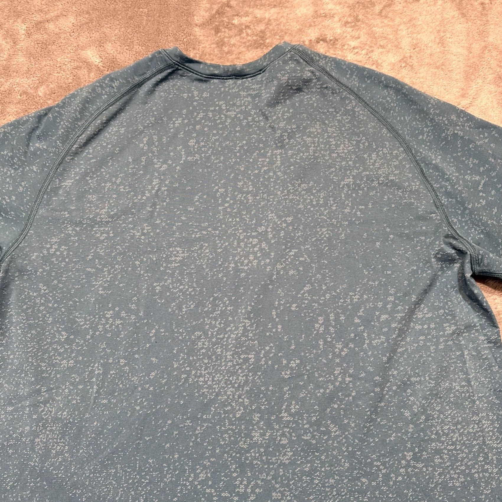 Lululemon Lululemon Metal Vent Tech Shirt Mens Large Blue Training Casual Gym Workout Size US L / EU 52-54 / 3 - 7 Thumbnail