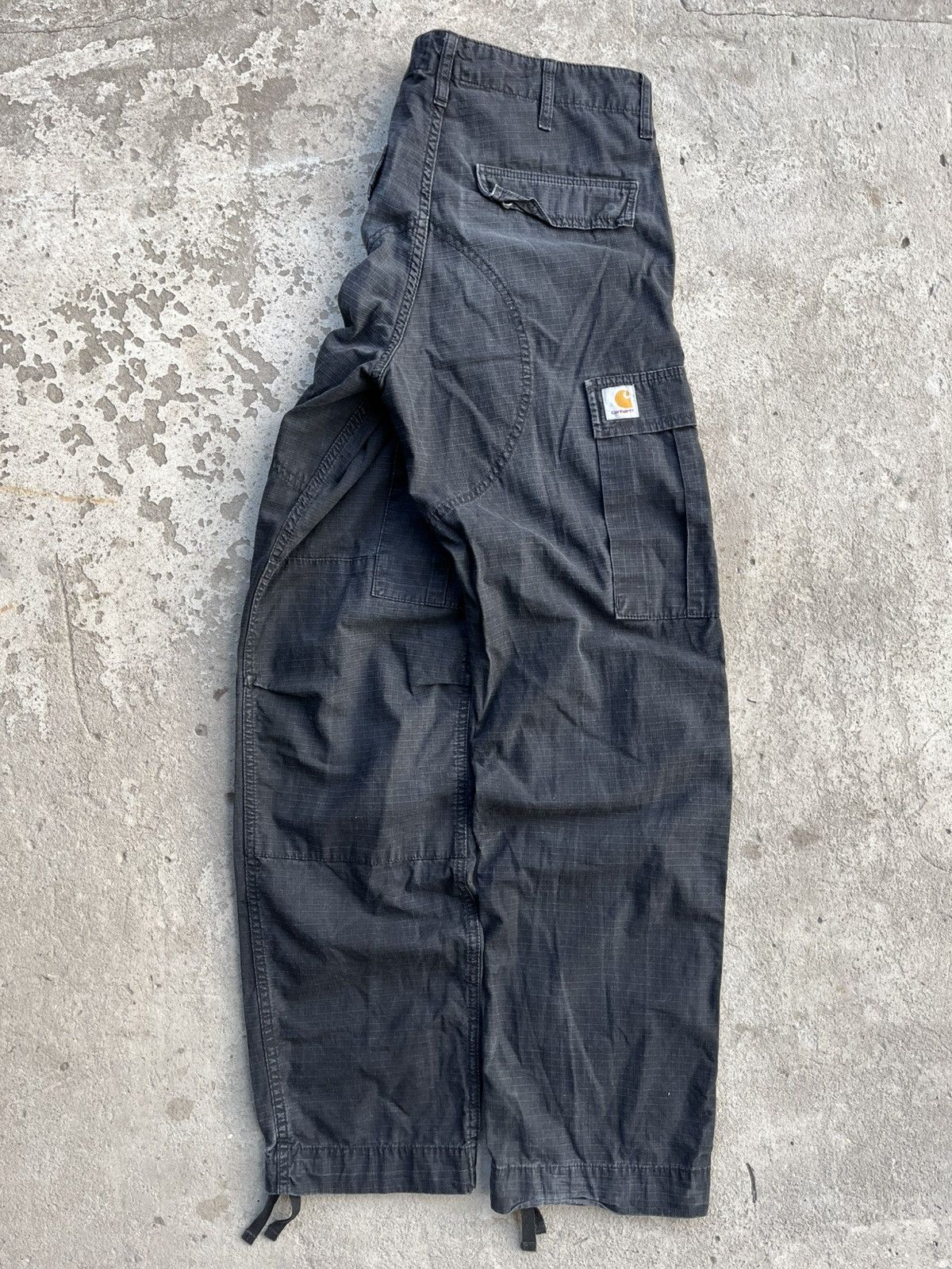Carhartt × Carhartt Wip × Japanese Brand Vintage Bondage Carhartt Cargo Double Knee Faded Baggy Pants Size US 29 - 2 Thumbnail