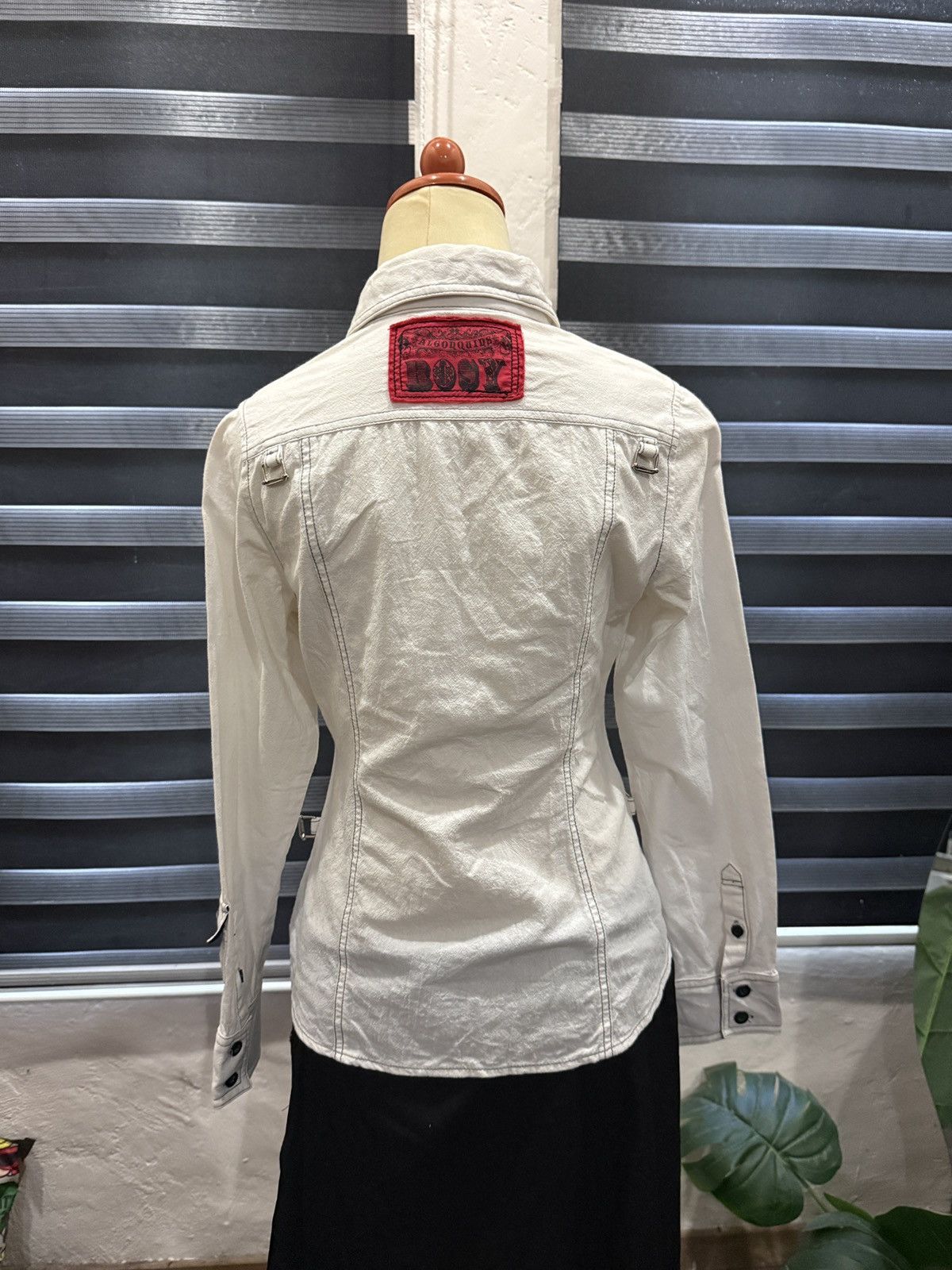 Hysteric Glamour Algonquins Multi Strap White Shirt Size M / US 6-8 / IT 42-44 - 9 Thumbnail