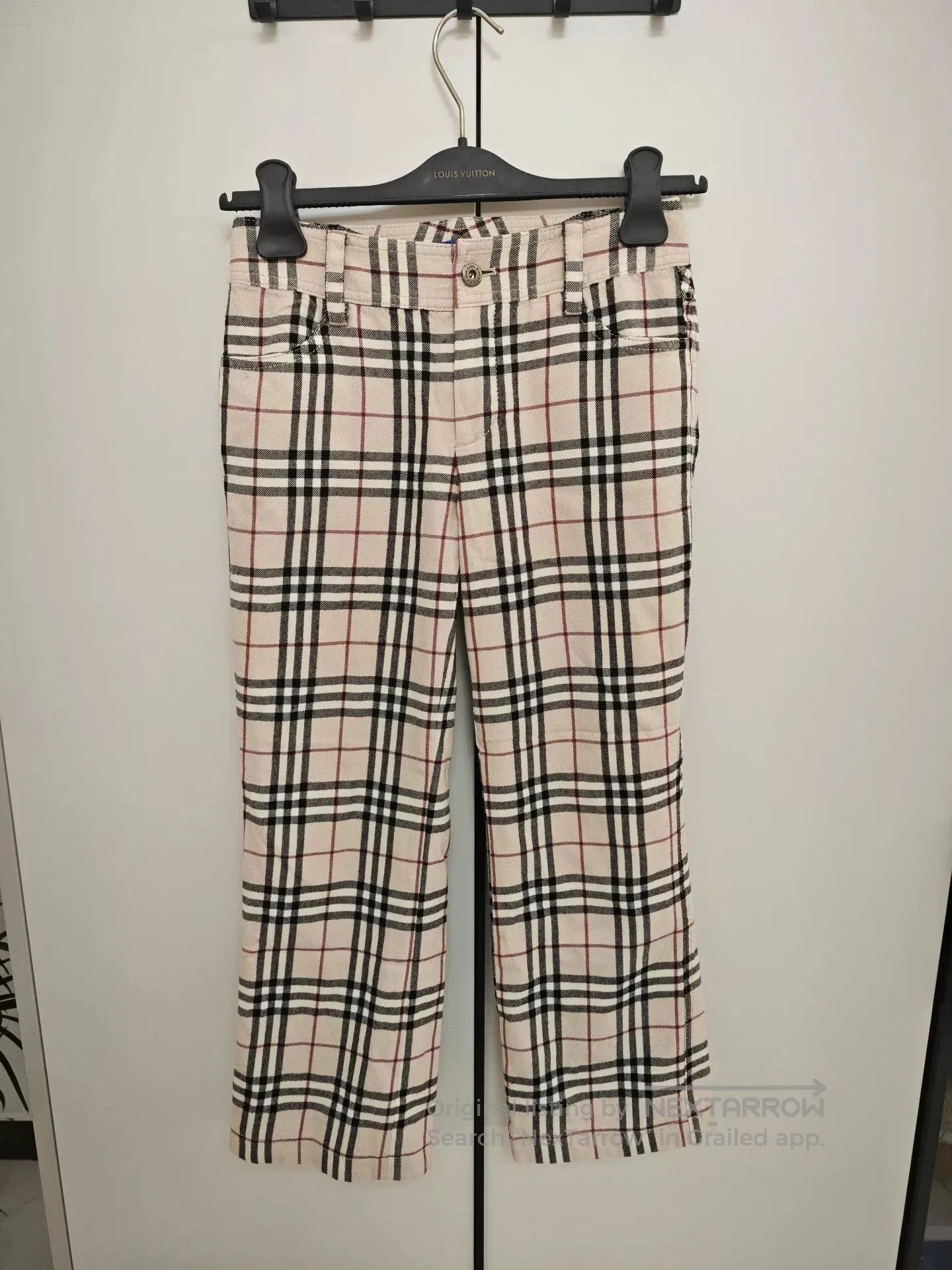 Burberry Burberry Vintage Check Wool Trousers. Size 33" - 1 Thumbnail