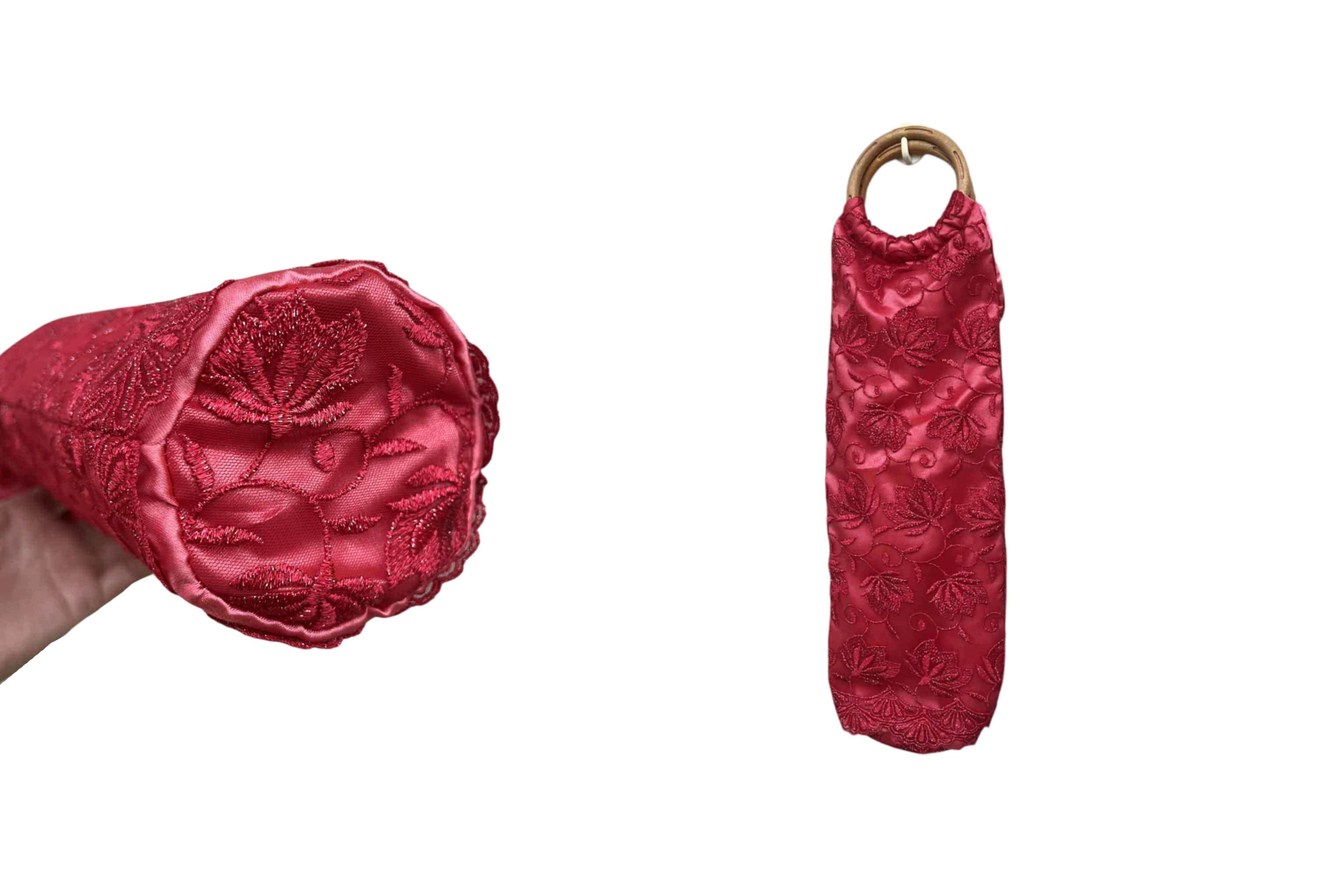 Vintage Japanese Vintage Handmade Bottle Holder Bag, Wine bag Size ONE SIZE - 7 Thumbnail
