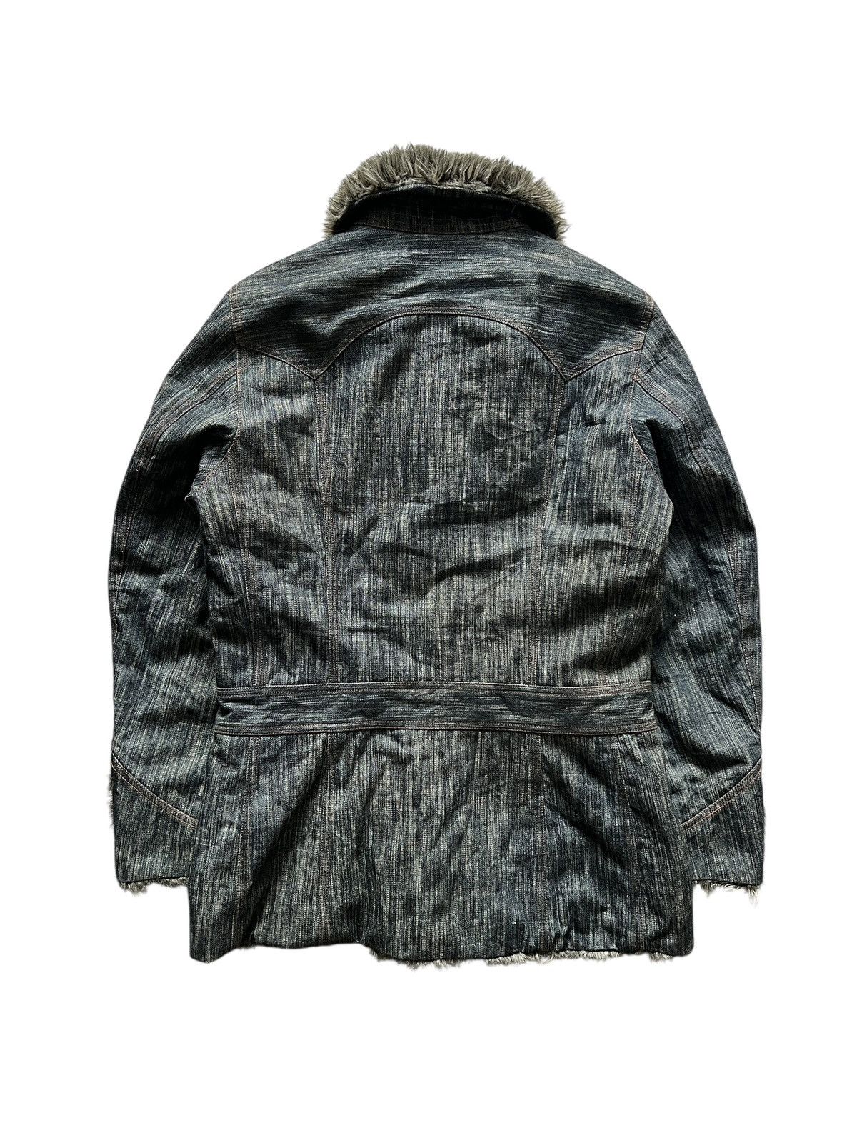 Nicole Club Nicole Club Fur Denim Jacket 4 Pockets Size US L / EU 52-54 / 3 - 2 Thumbnail