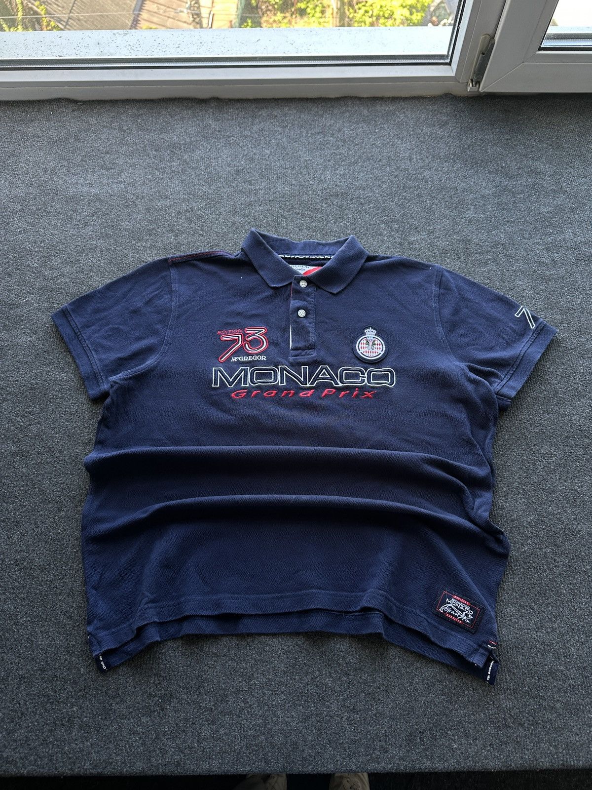 McGregor RACING 🚨 MONACO GRAND PRIX EDITION 73 ACM POLO MEN Size US L / EU 52-54 / 3 - 1 Thumbnail
