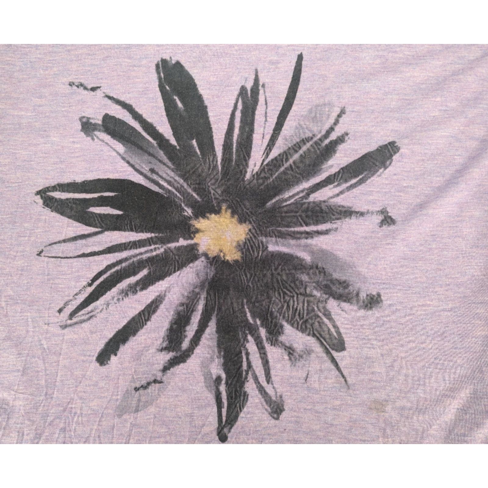 Vintage Jess & Jane Women's Cardigan XL Floral Daisy Purple Open Front Lightweight Size XL / US 12-14 / IT 48-50 - 5 Thumbnail