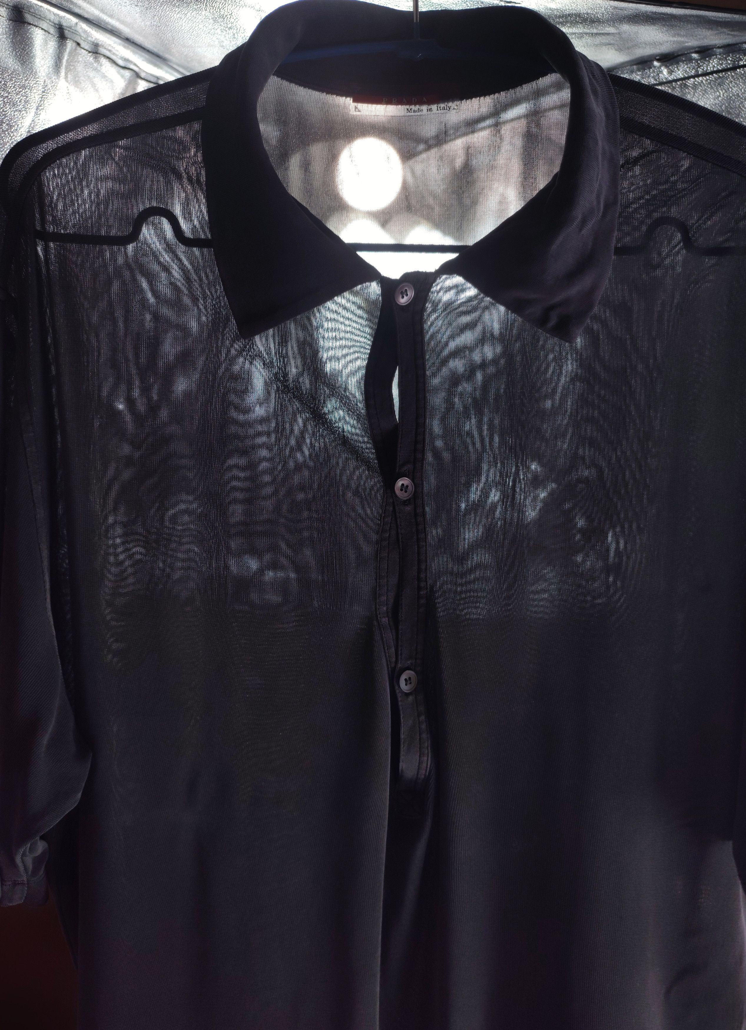 Prada Prada Sport Vintage Silk Dress Polo Shirt Size S / US 4 / IT 40 - 1 Thumbnail