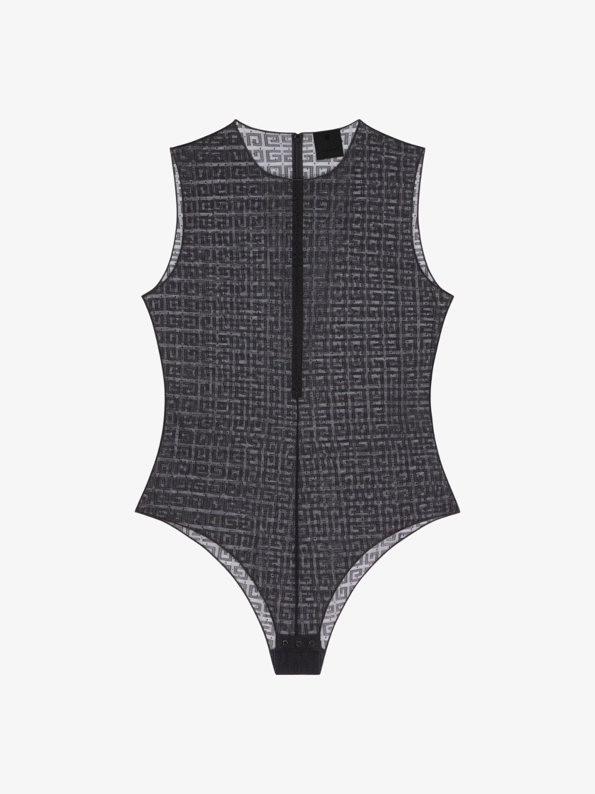 Givenchy o1mle0325 Sleeveless Bodysuit in Black Size L / US 10 / IT 46 - 1 Thumbnail
