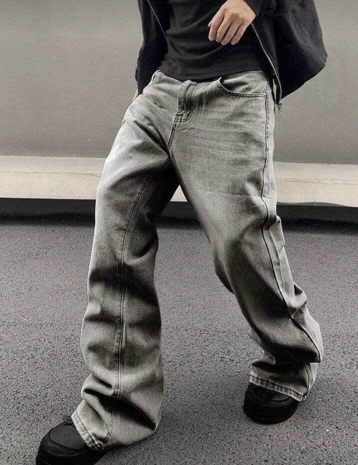 Jean Horiuchi x zai Stacked Denim Jeans Drip Hip Hop Size US 32 / EU 48 - 4 Thumbnail