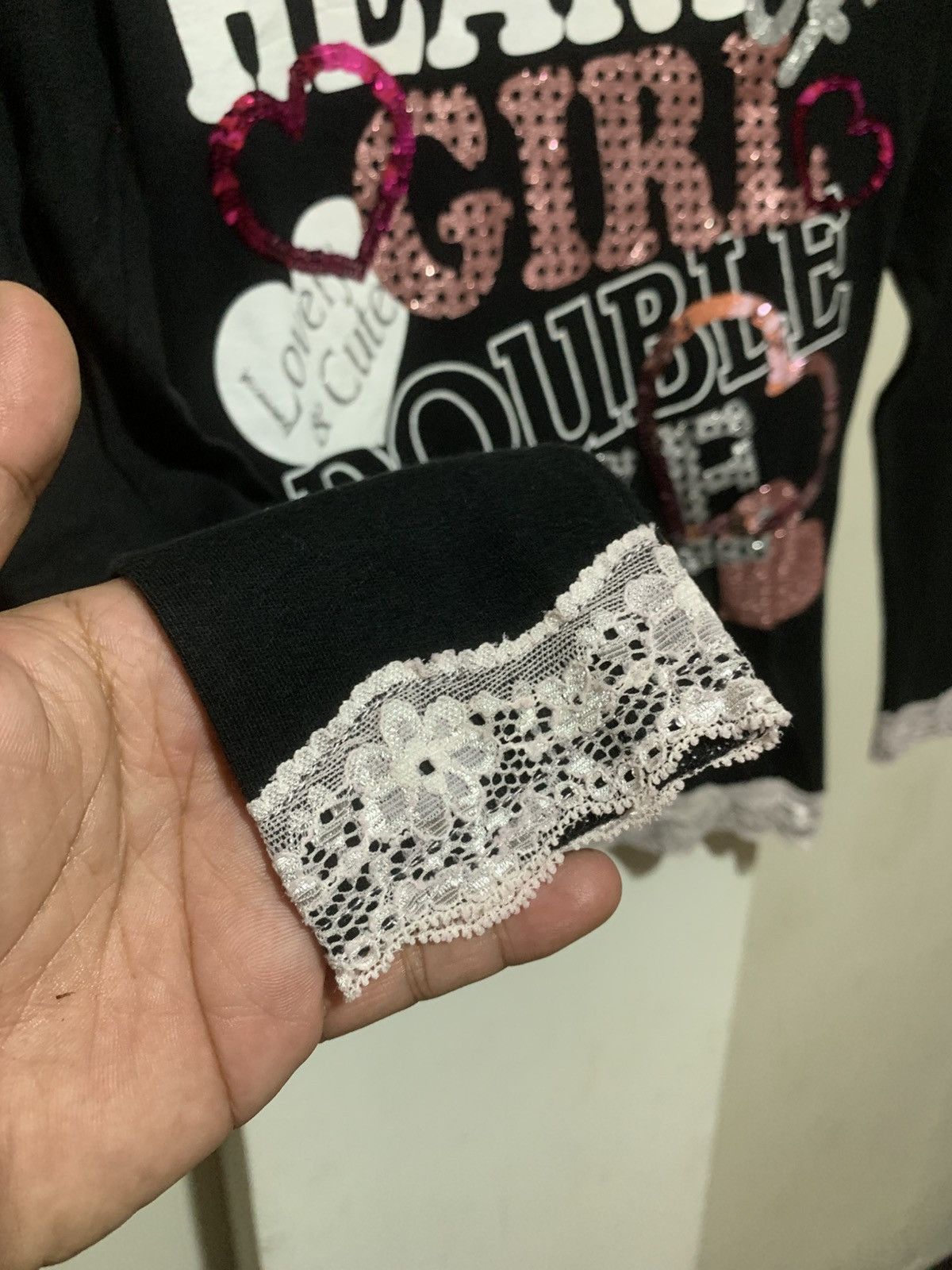Hysteric Glamour × Undercover Japanese Tralala Lace embroidered Hysteric Glamour Style Tee Size S / US 4 / IT 40 - 2 Thumbnail