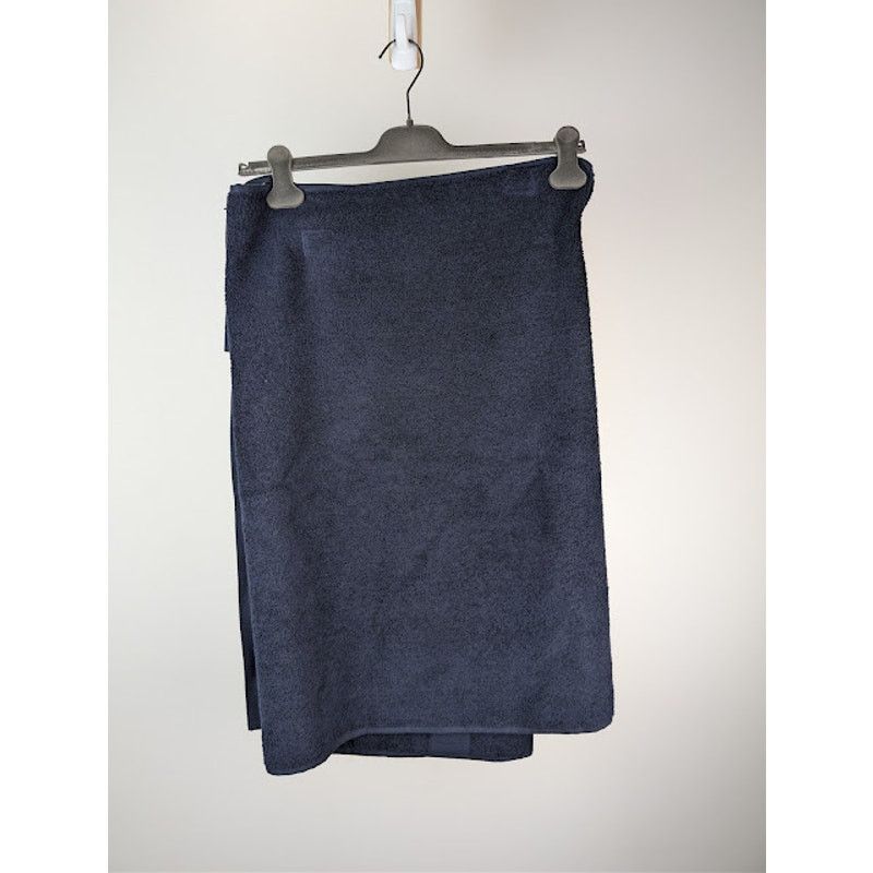 Balenciaga o1rshd1 Size: M / Cotton Skirt Towel in Dark Navy Blue Size 32 - 12 Thumbnail