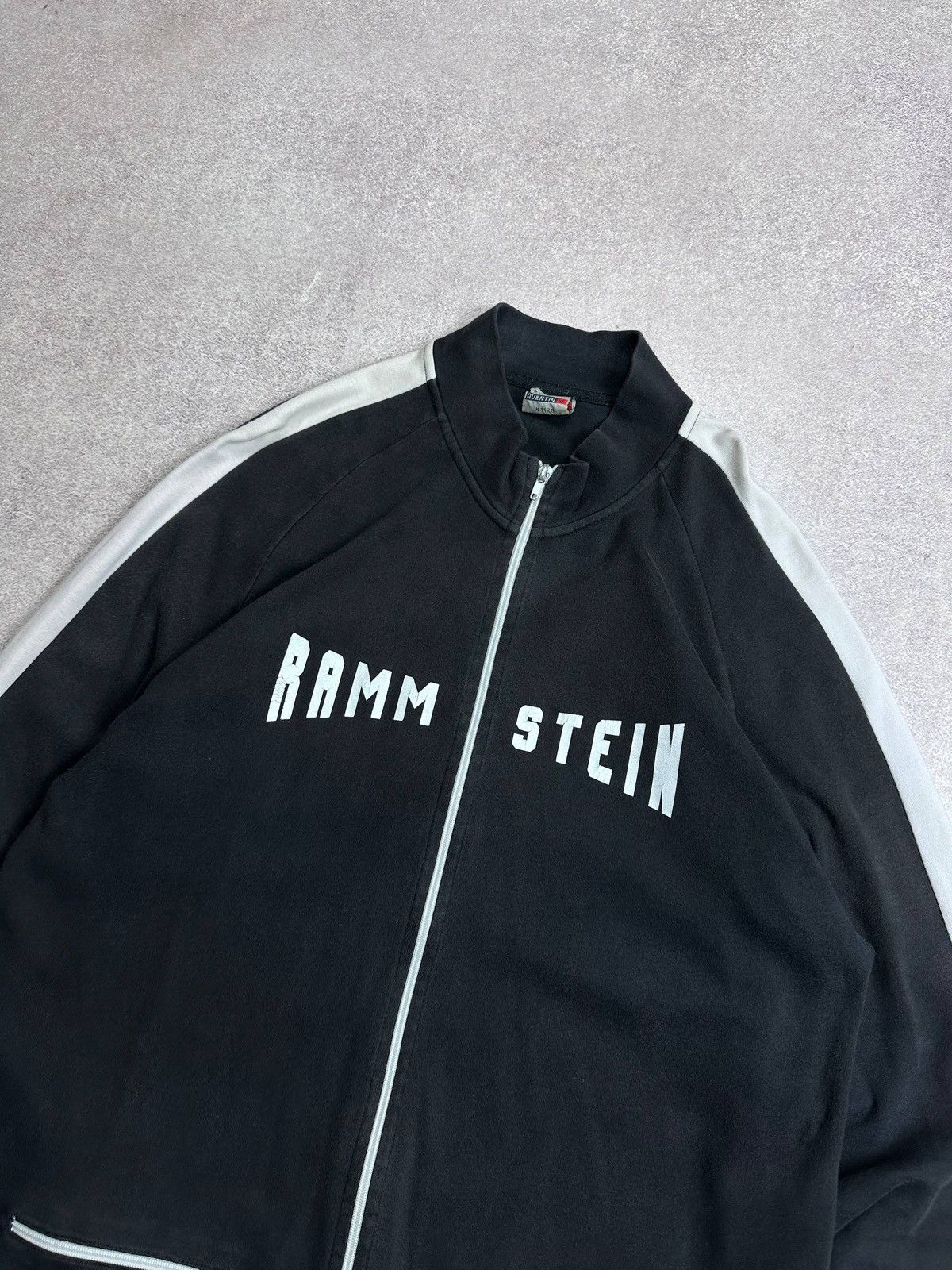 Vintage Vintage Rammstein Spellout Boxy Zip Jacket XL Size US XL / EU 56 / 4 - 3 Thumbnail
