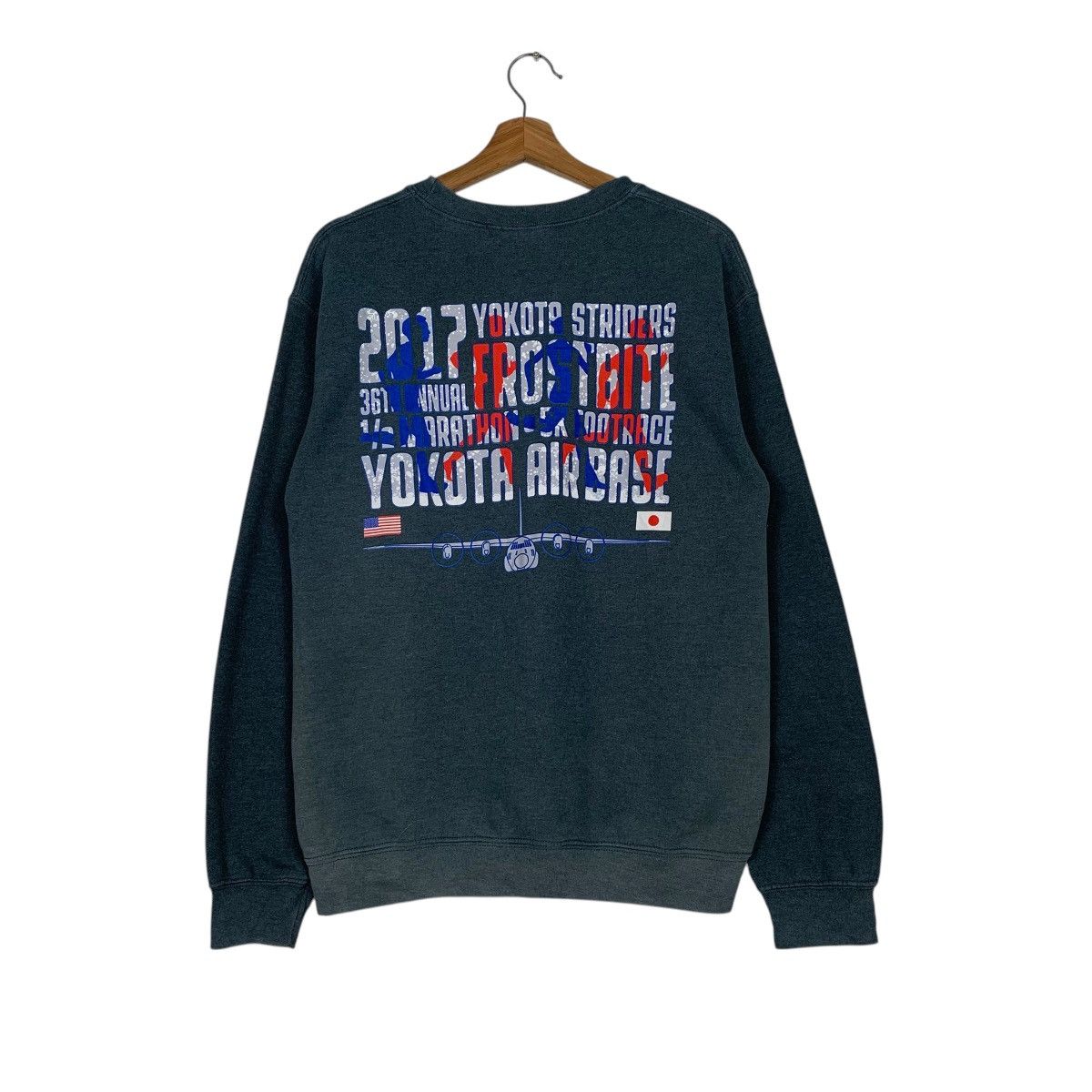 Japanese Brand Yokota Striders Running Club Sweatshirt Size US S / EU 44-46 / 1 - 1 Thumbnail