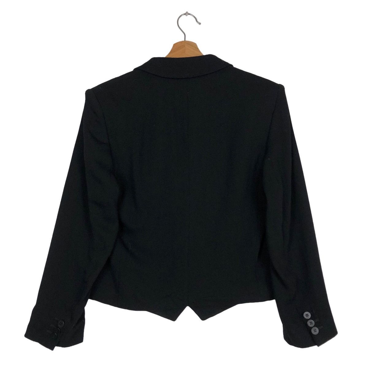 Japanese Brand 🔥Casual Cropped Coats Jacket Cerruti 1881 Paris Size XXS / US 00 / IT 34 - 8 Thumbnail