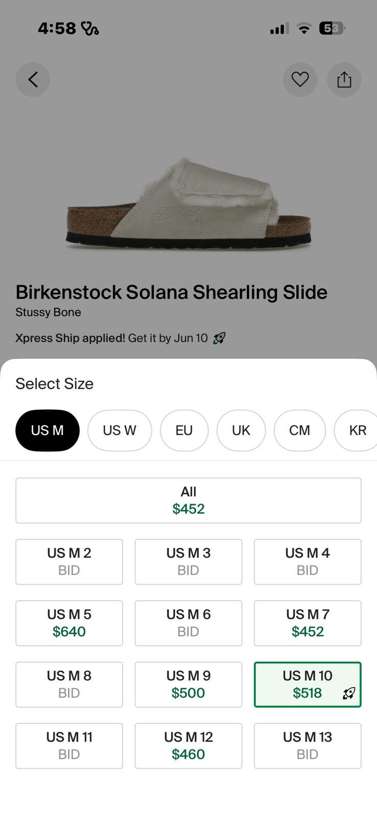 Birkenstock × Stussy Stussy Birkenstocks size 43(10) Size US 10 / EU 43 - 6 Thumbnail