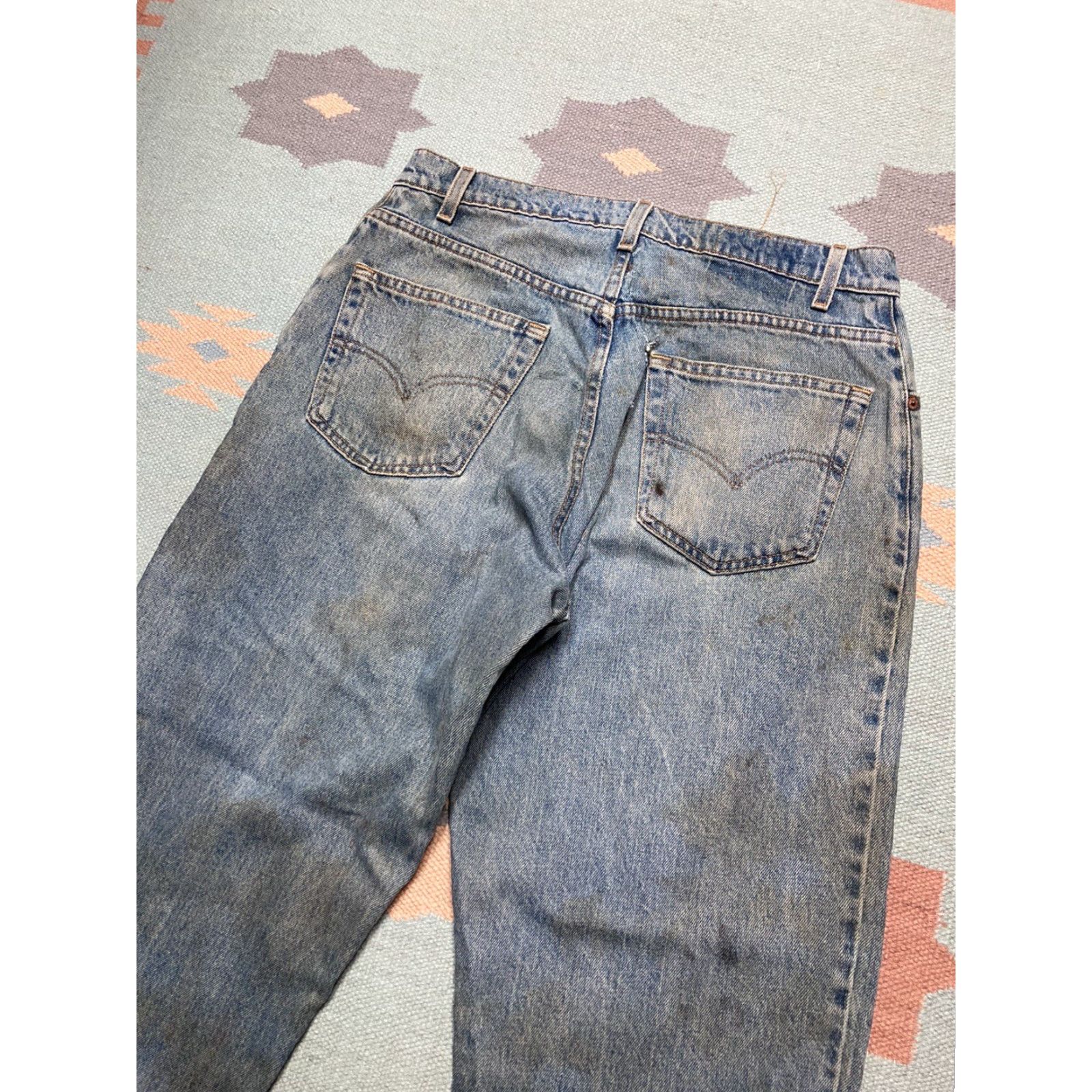 Levi's VINTAGE Levi’s 560 Jeans 34x30 Tapered Loose Fit Baggy 90s y2k skater faded Mens Jeans Size US 34 / EU 50 - 5 Thumbnail
