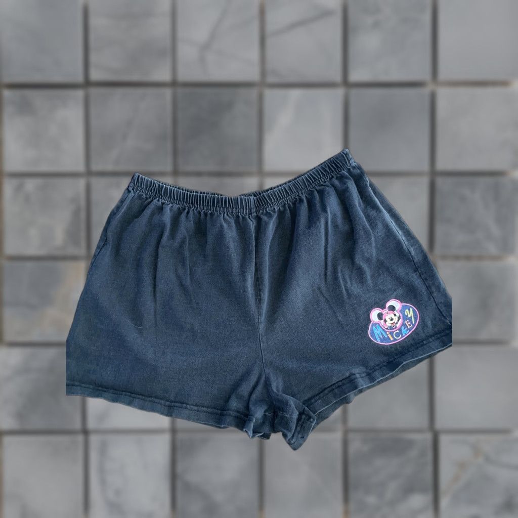Vintage VINTAGE Mickey Mouse Shorts Black 28 Women Inseam 2 Sailor XS? Size 28" / US 6 / IT 42 - 1 Thumbnail