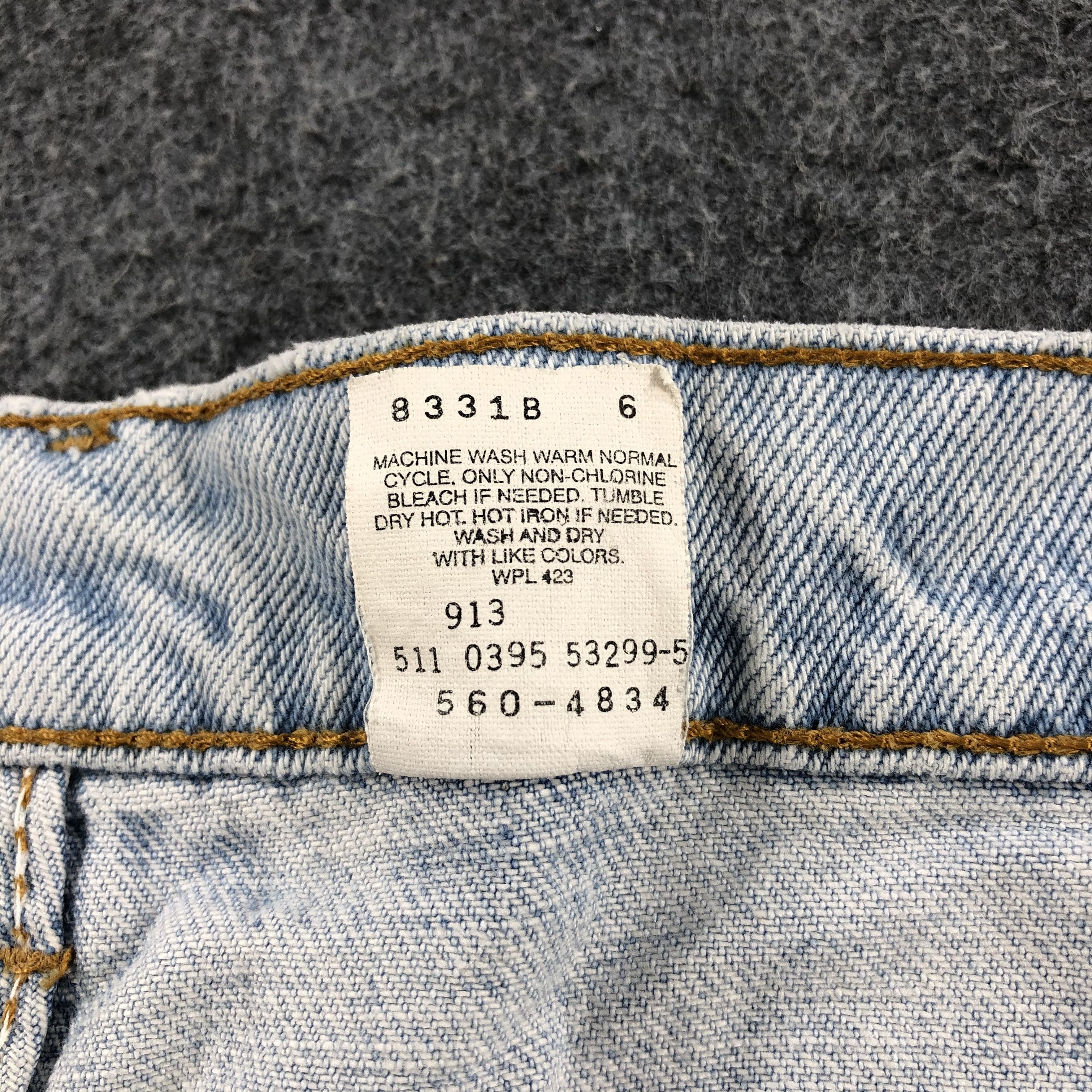 Levi's × Vintage 90s Vintage Light Wash Levis 560 Jeans-JM1759 Size US 36 / EU 52 - 10 Thumbnail