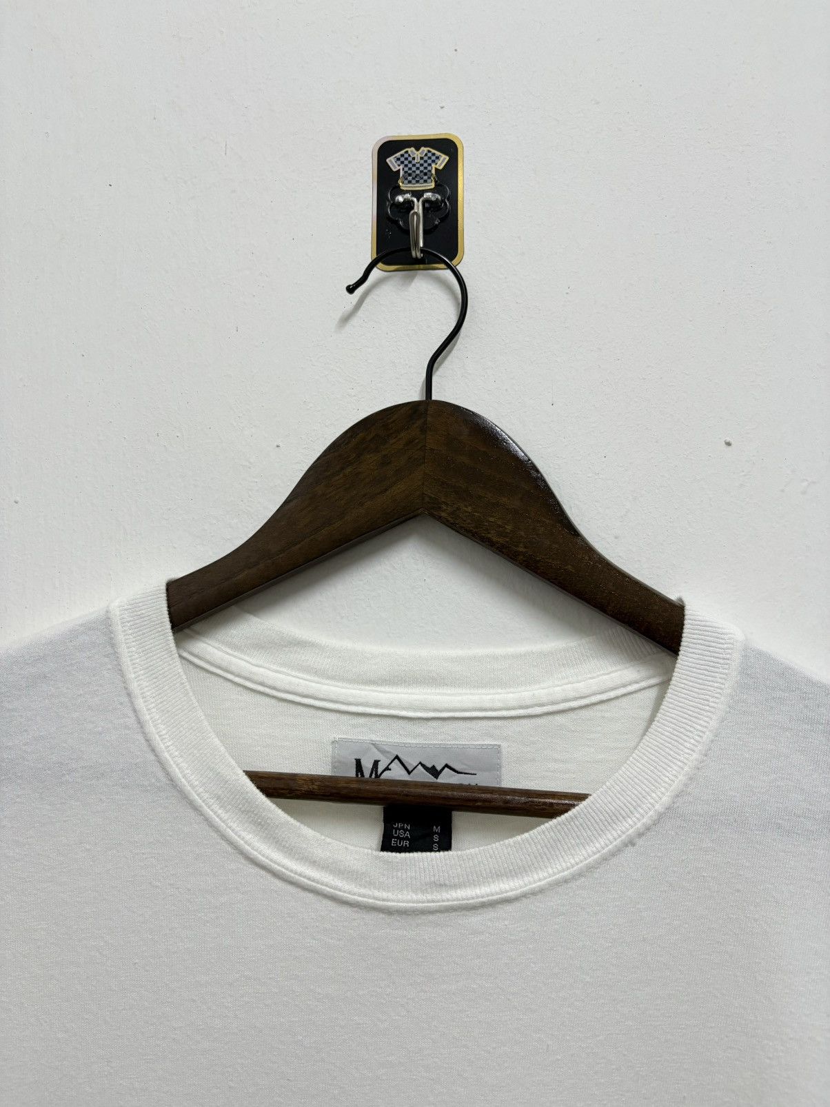 Japanese Brand × Manastash × Montbell 2000's Manastash - Art by Benjamin / Montbell T-Shirt Size US XL / EU 56 / 4 - 5 Thumbnail