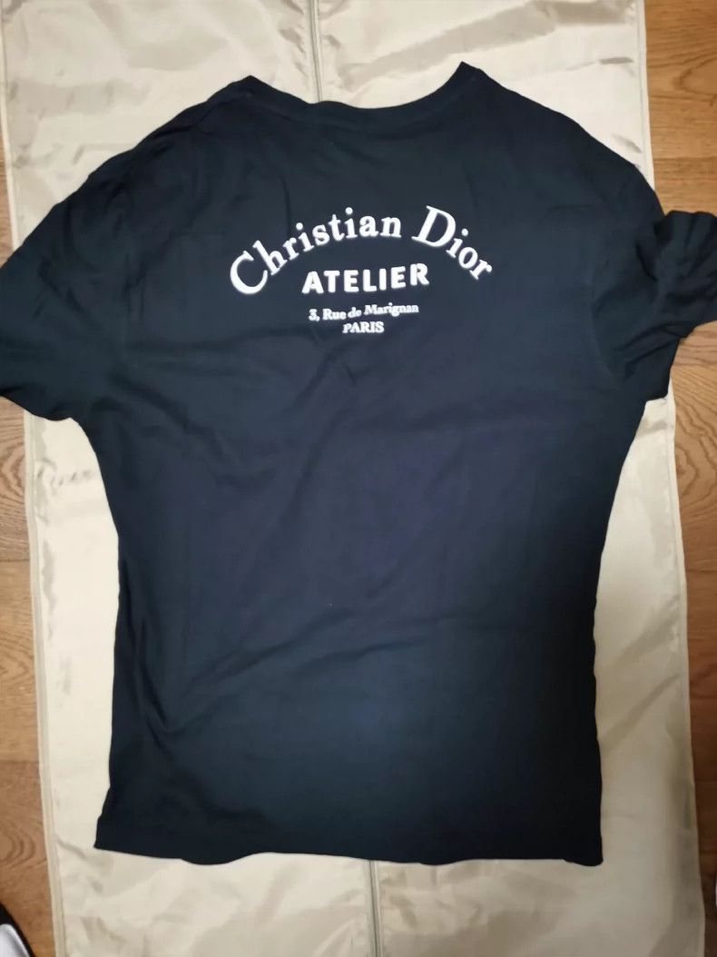 Dior Dior Homme Logo Print Short Sleeve T-Shirt Size US L / EU 52-54 / 3 - 3 Thumbnail