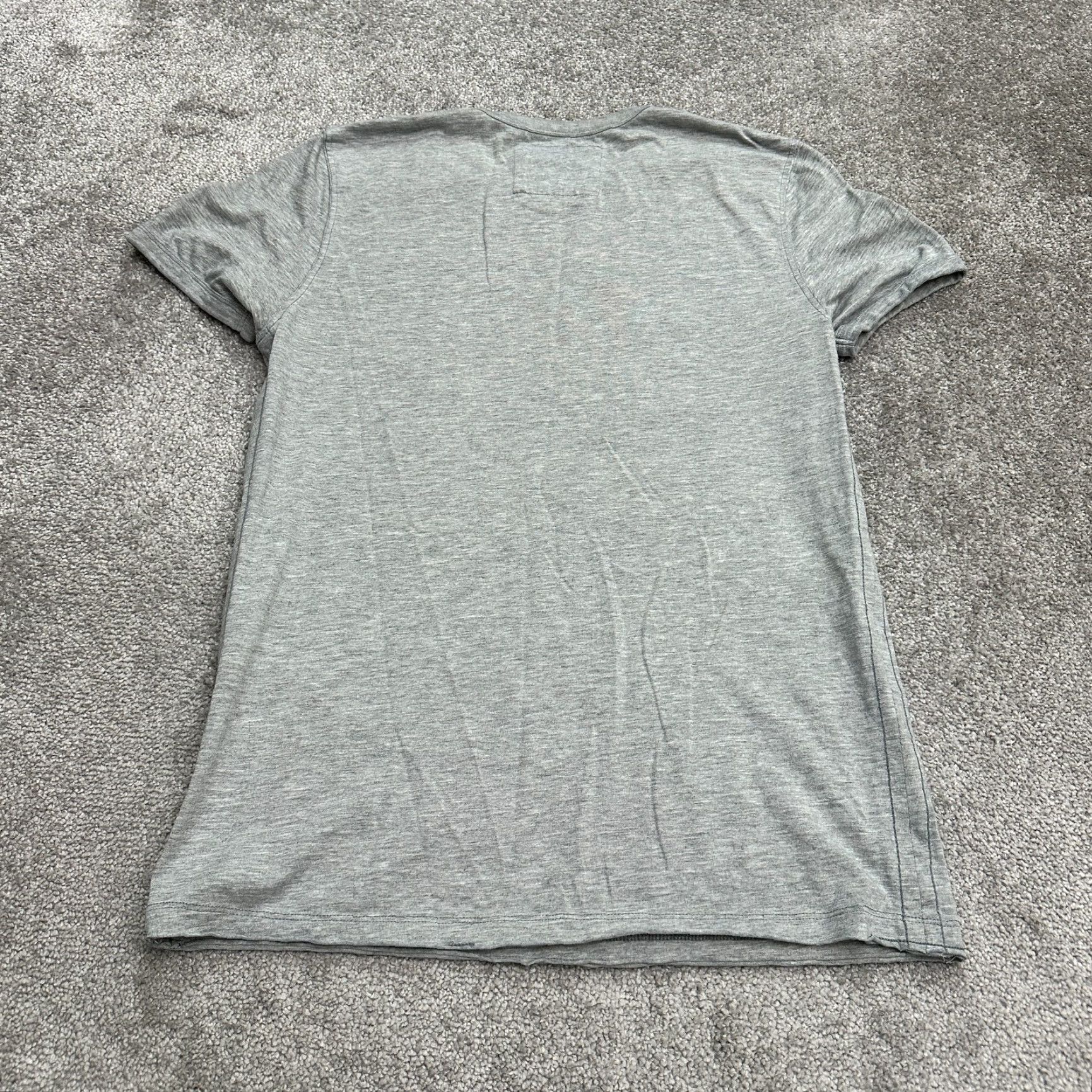 H&M H&M Graphic T-Shirt Men's Small Gray Crew Neck Short Sleeve Casual Tee Outdoor Size US S / EU 44-46 / 1 - 2 Thumbnail