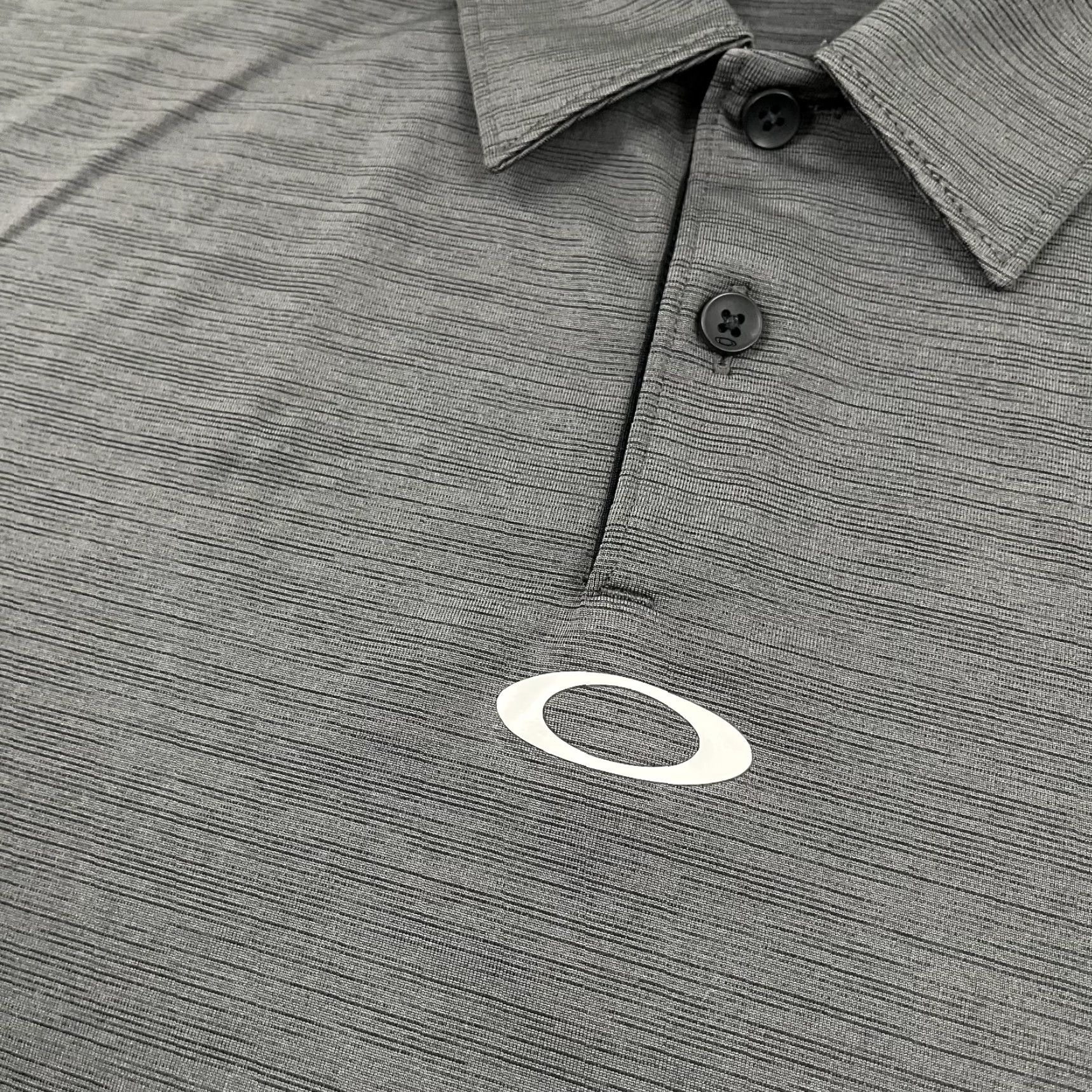 Oakley Oakley Polo Shirt Mens XL Gray Tailored Fit Performance Golf Sport Casual Office Size US XL / EU 56 / 4 - 2 Thumbnail
