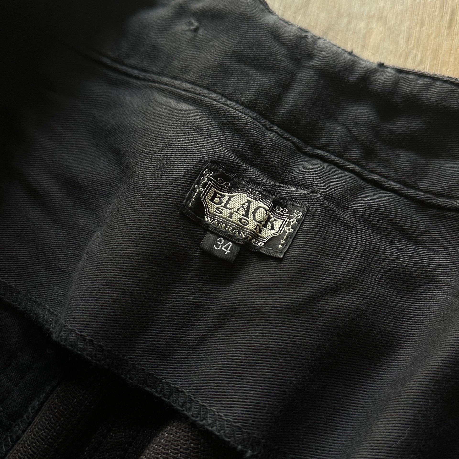 BLACK SIGN Black Sign Brown Retro Wide-Leg Pants Size US 34 / EU 50 - 8 Thumbnail