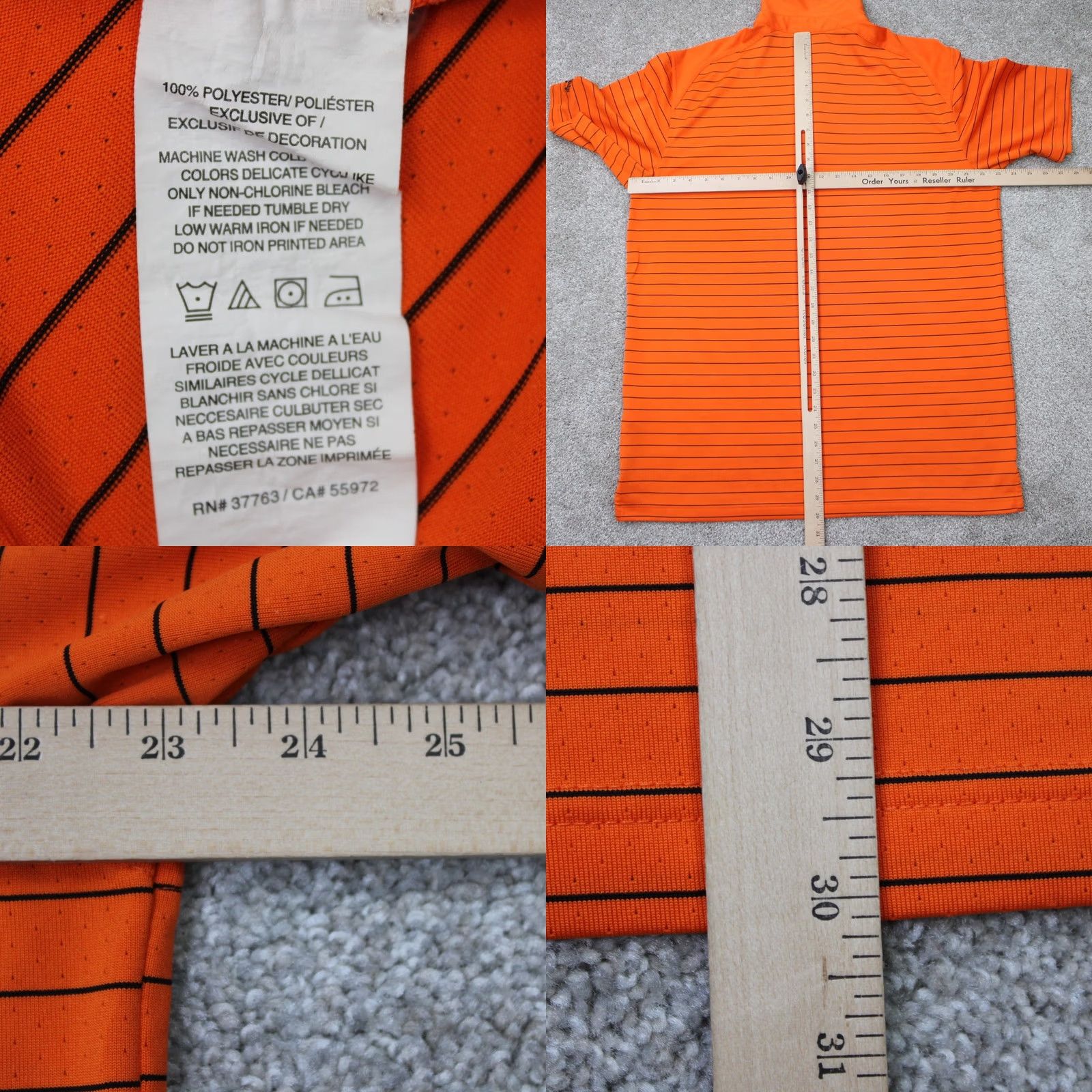 Callaway Callaway Opti-Dri Polo Shirt Mens XL Orange 100% Polyester Short Sleeve Golf Shirt Polo Shirt Nike? Size US XL / EU 56 / 4 - 8 Thumbnail