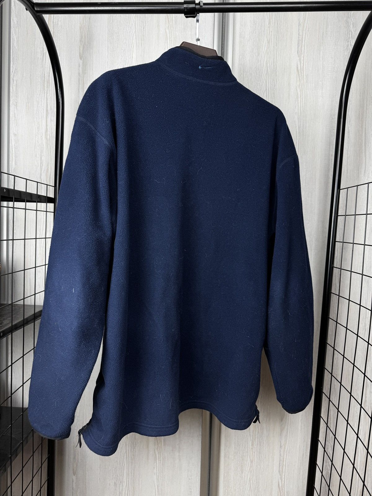 Nike Nike vintage y2k 1/4 zip teddy fleece pullover sweatshirt Size US XL / EU 56 / 4 - 11 Thumbnail