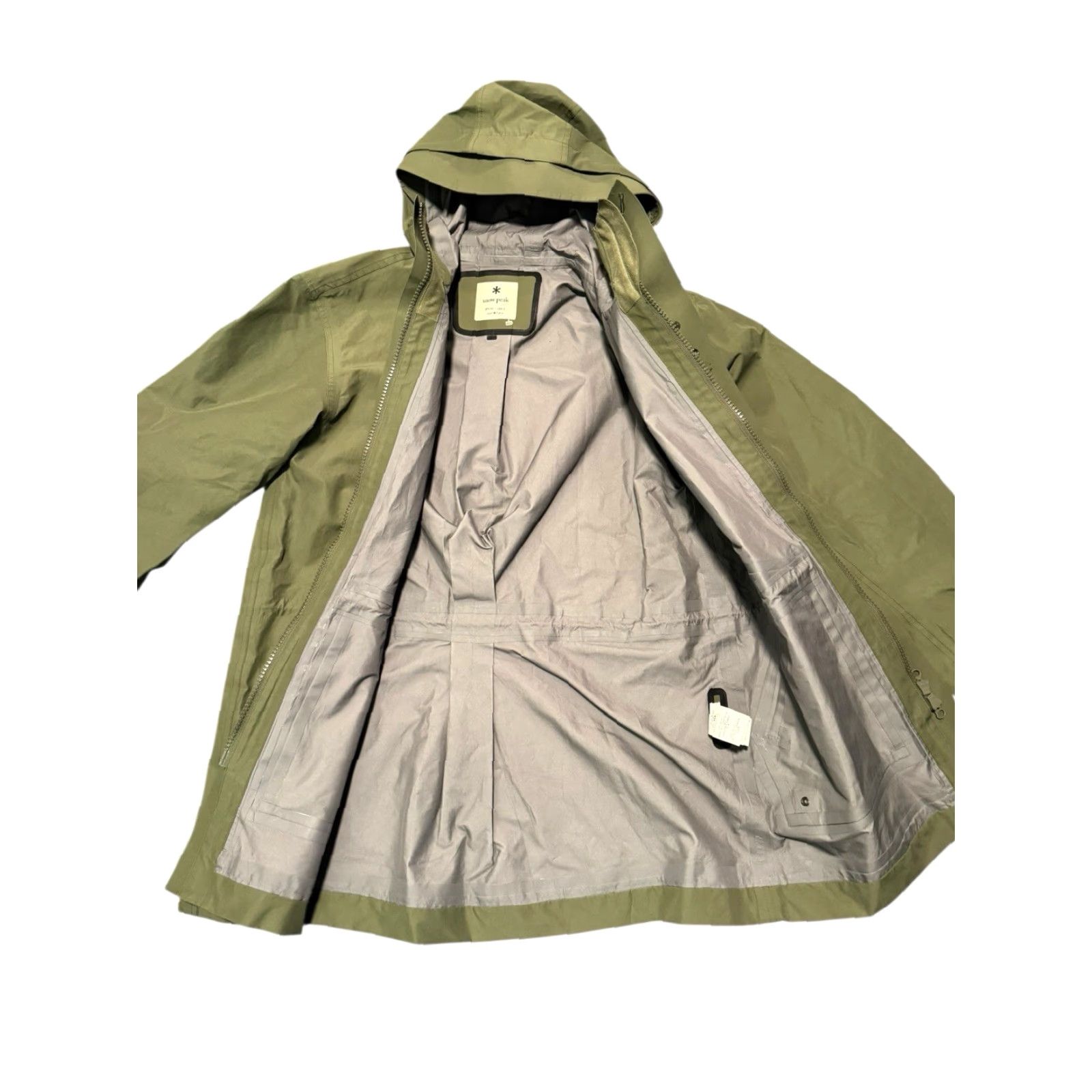 Snow Peak Snow Peak eVent C/N Rain Jacket Parka Green JPN M / US S JK-19AU101 Mens Parka Jacket Size US M / EU 48-50 / 2 - 7 Thumbnail