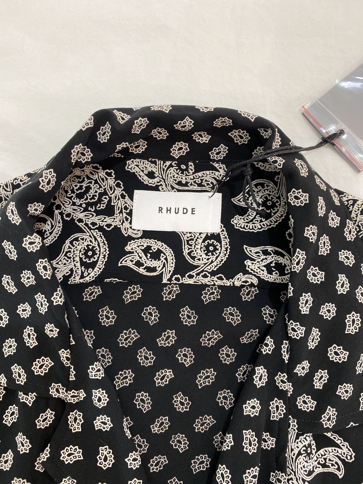 Rhude Rhude Paisley Bandana Short Sleeve Button Up Shirt Size US S / EU 44-46 / 1 - 4 Thumbnail