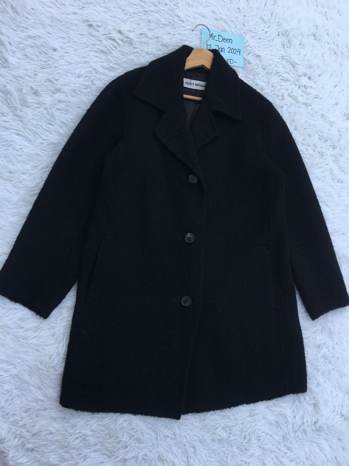 Issey Miyake Rare Issey Miyake Wool Long Coat /Jacket Size US M / EU 48-50 / 2 - 2 Thumbnail
