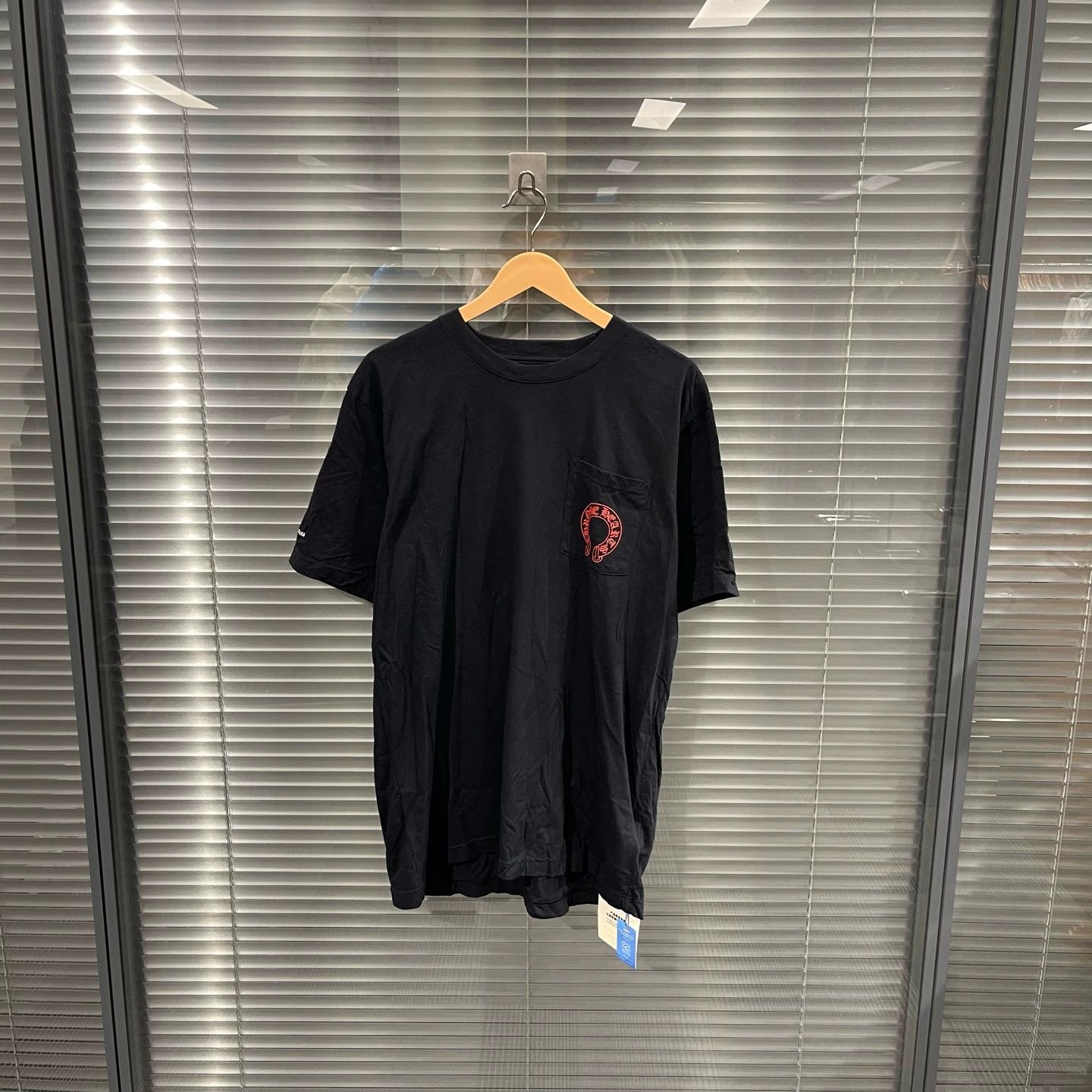 Chrome Hearts Chrome Hearts Dark Red Horseshoe Cross SS Tee X Size US XL / EU 56 / 4 - 2 Thumbnail