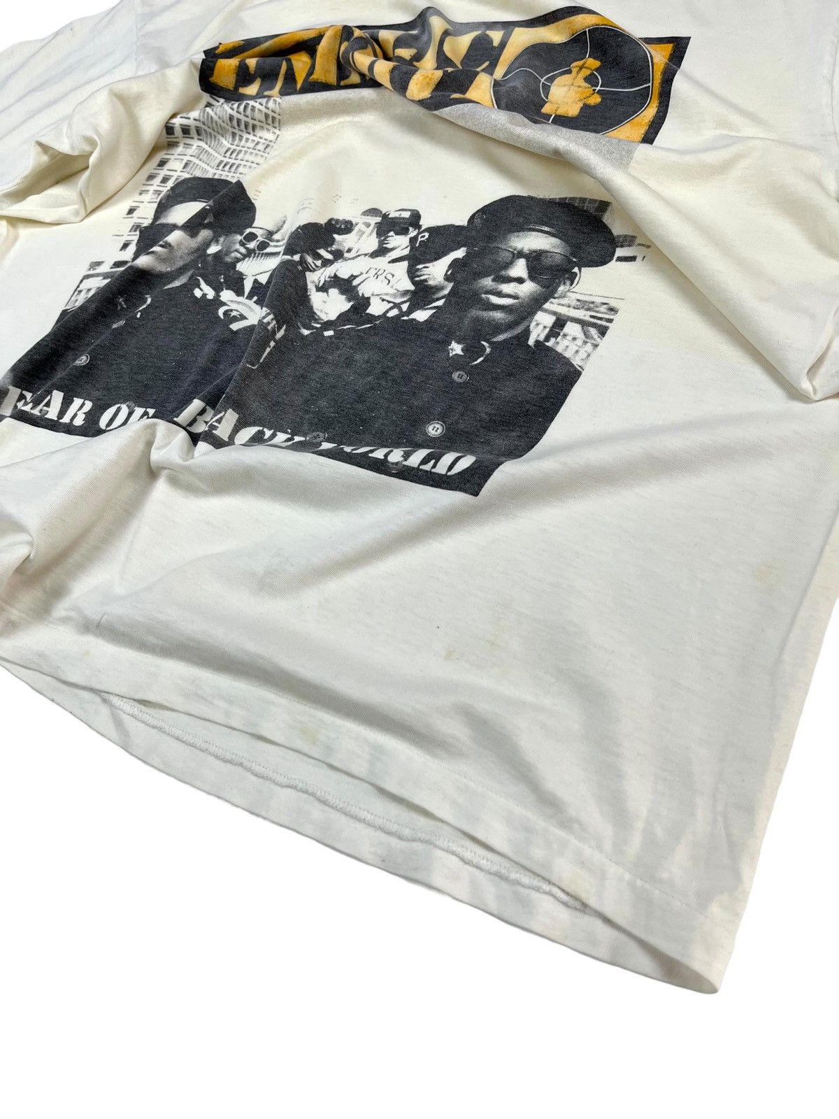 Public Enemy RARE 90s Public Enemy Fear of a Black World T-shirt Size US M / EU 48-50 / 2 - 9 Thumbnail
