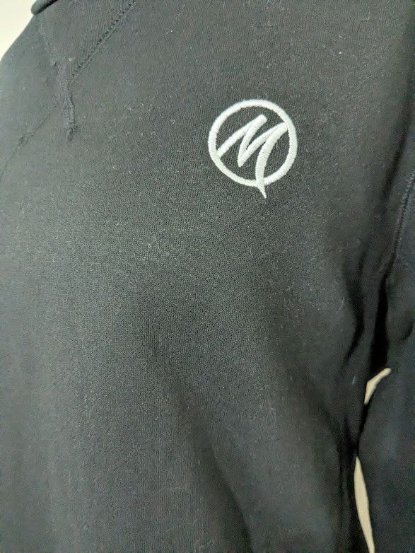 Unknown London M seal pullover kangaroo zip-up pockets sweater Size US L / EU 52-54 / 3 - 2 Thumbnail