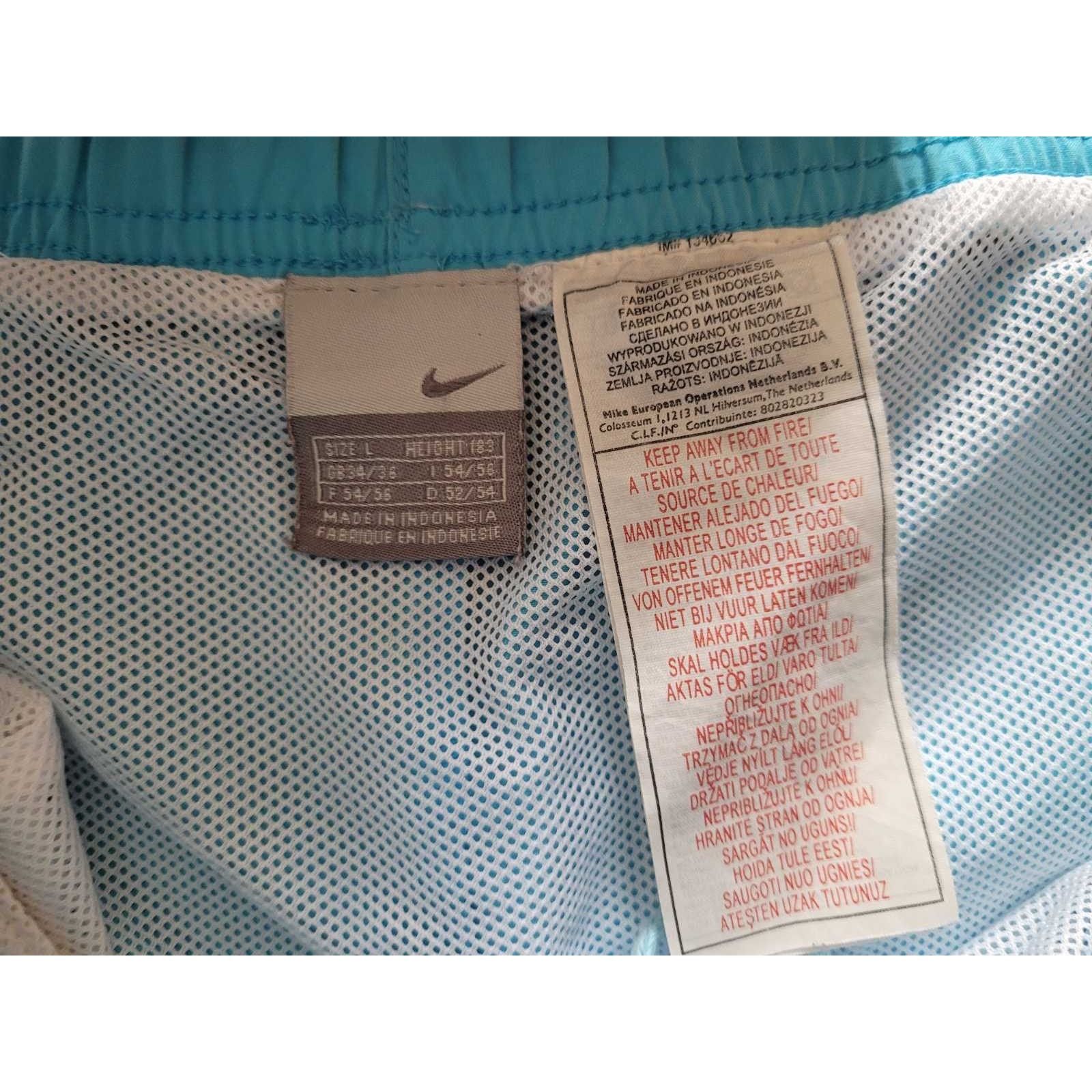 Nike Nike Vintage 90s Grid Tag Two-Tone Running Shorts Size US 34 / EU 50 - 2 Thumbnail