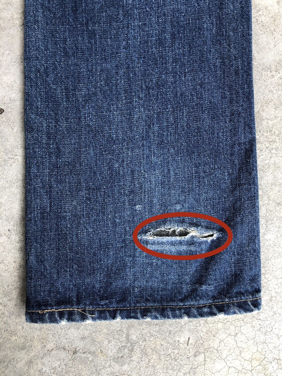 Japanese Brand Japanese Quadro Embroidered Jeans Mini Flare Distressed Size US 32 / EU 48 - 18 Thumbnail