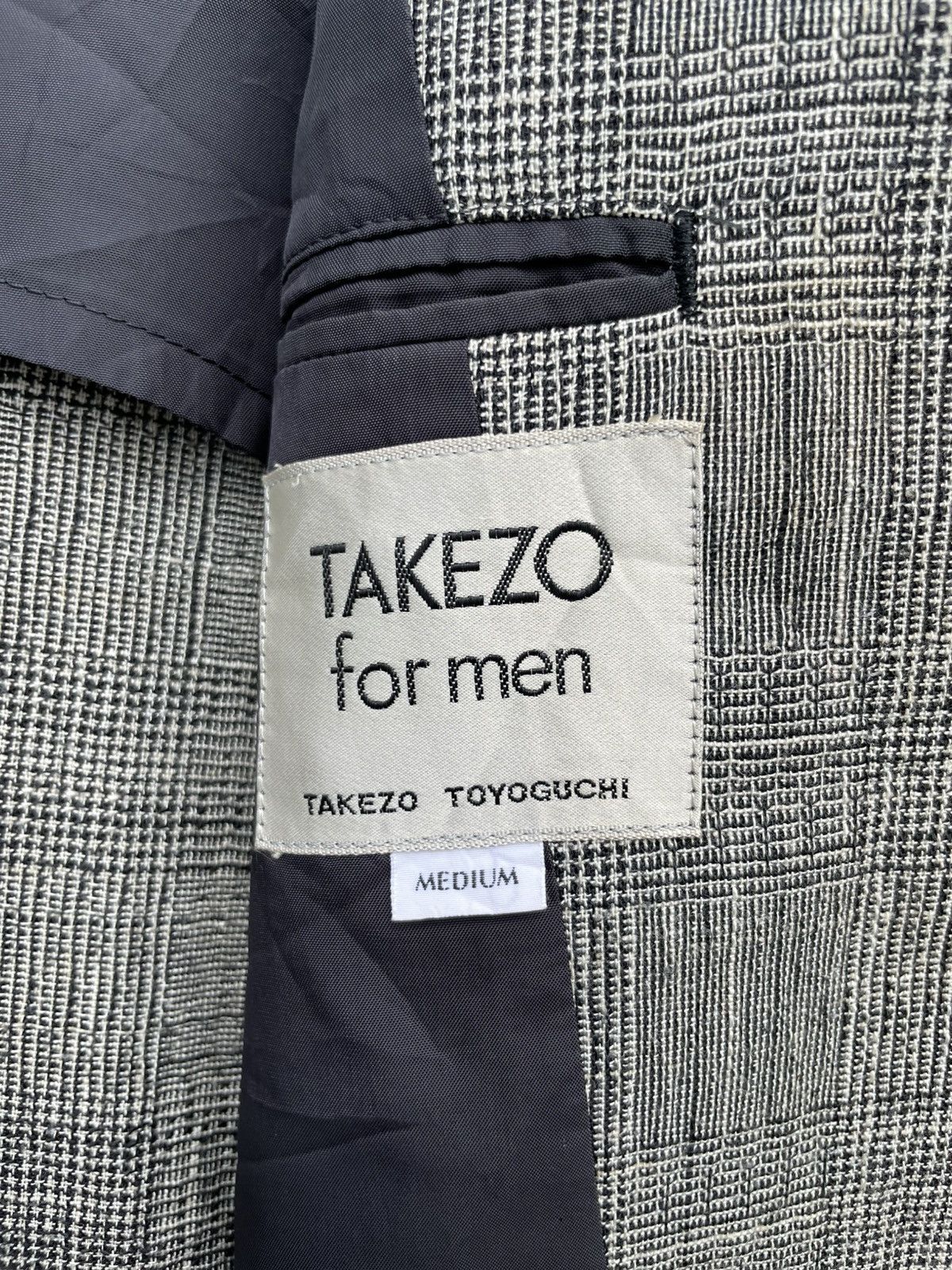 Japanese Brand 🔥Accept Binding Offer🔥 Takezo Toyoguchi Blazer Jacket Wool Size US M / EU 48-50 / 2 - 5 Thumbnail