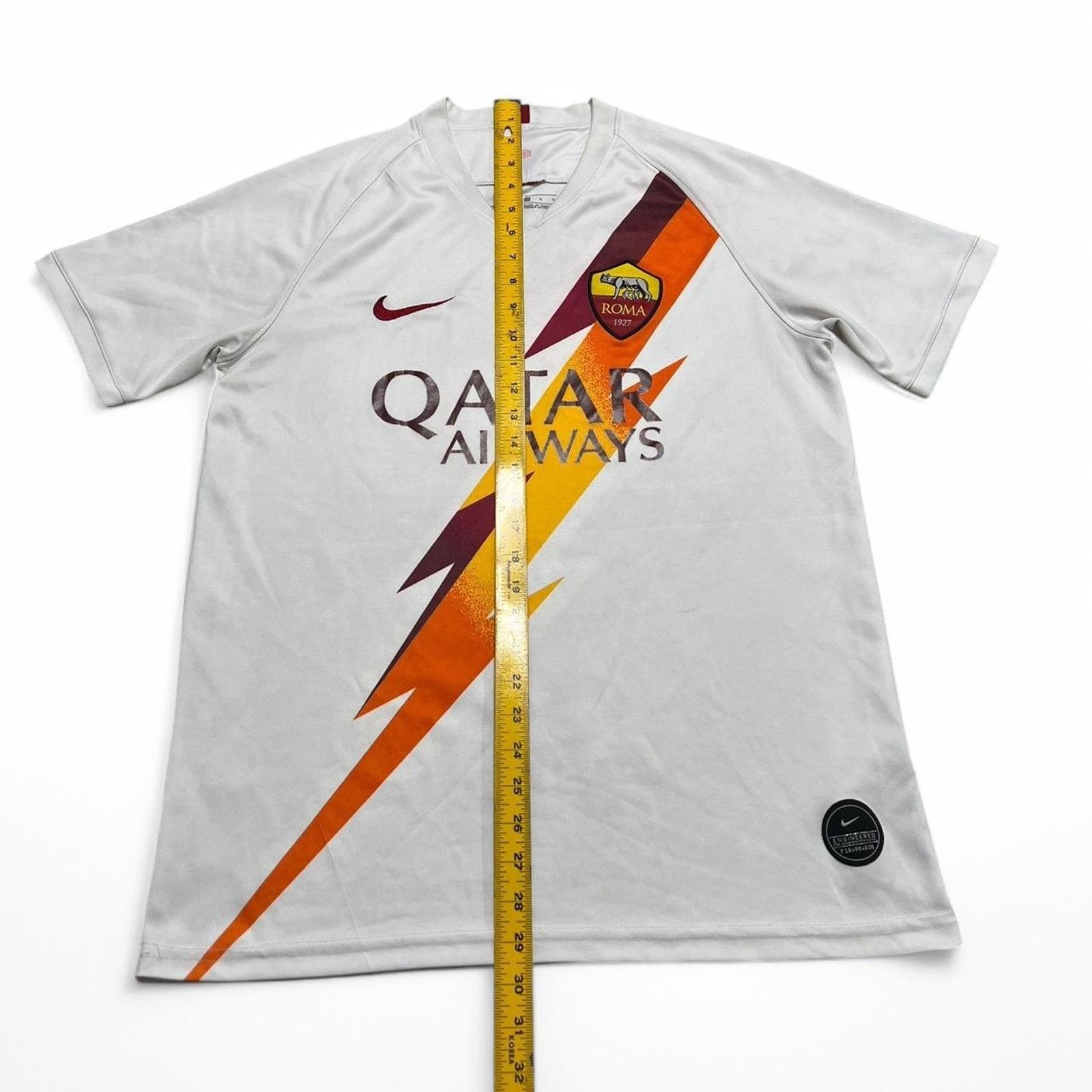 Nike Nike AS Roma Qatar Airways Soccer Jersey Men Large Rare Y2K Size US L / EU 52-54 / 3 - 5 Thumbnail