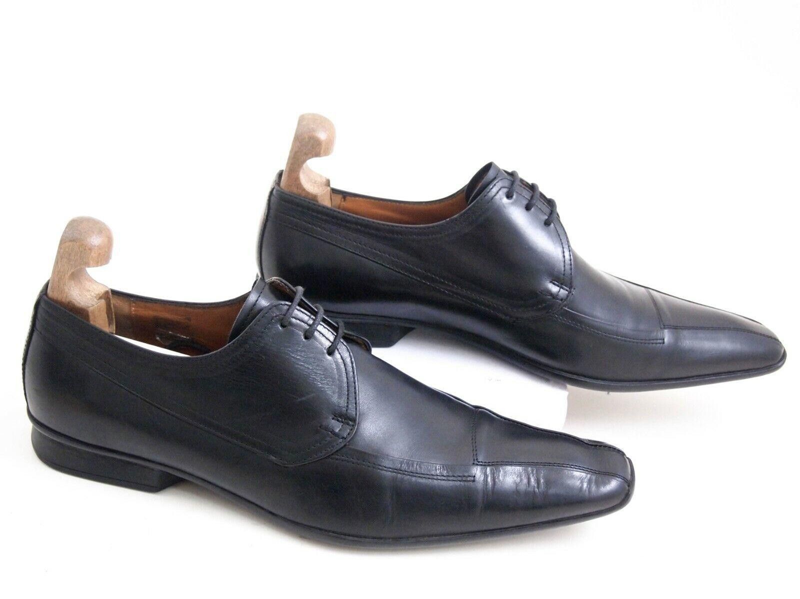 Kenzo Kenzo Derby Oxfords Black Leather Men Size US 11 EU 44 Size US 11 / EU 44 - 2 Thumbnail