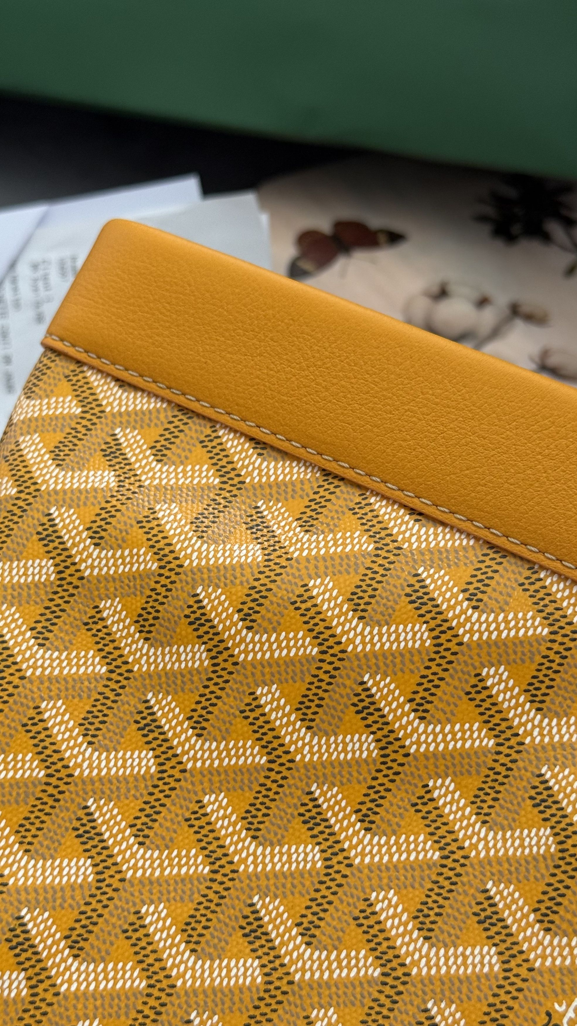 Goyard Goyard Conti PM - Yellow Size ONE SIZE - 4 Thumbnail
