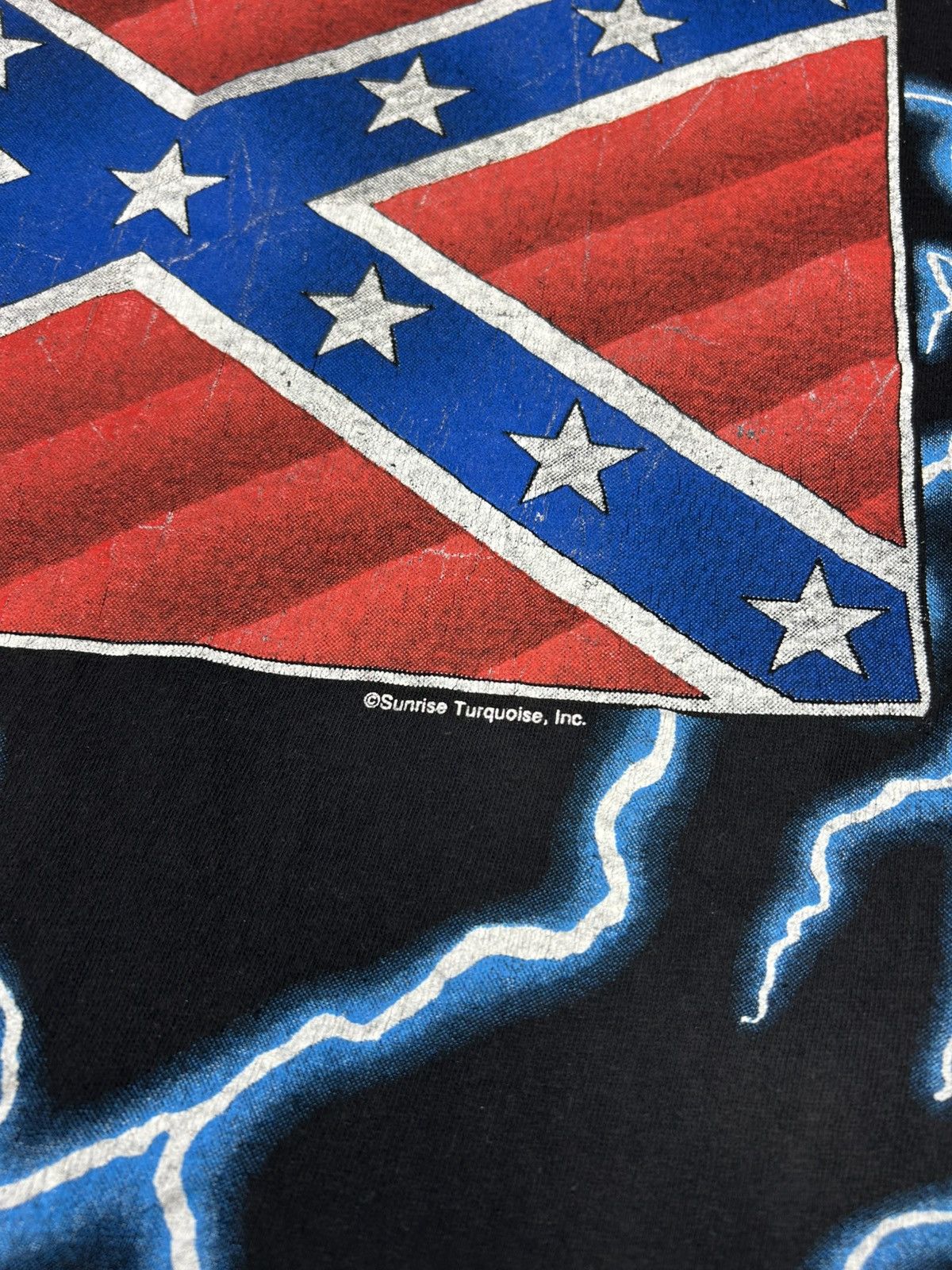 Vintage Vintage 90’s Thunder Rebel T-shirt Size US XXL / EU 58 / 5 - 4 Thumbnail