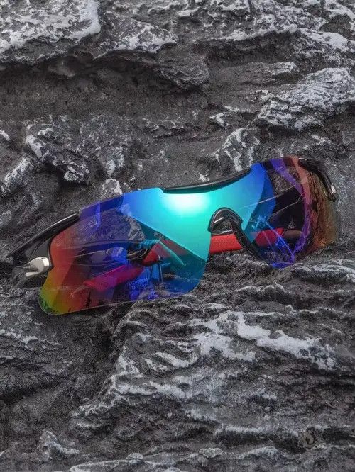 Electric Visual Retro Punk Kurt Cobain Style Sunglasses Wrap Around Fashion Size ONE SIZE - 3 Thumbnail