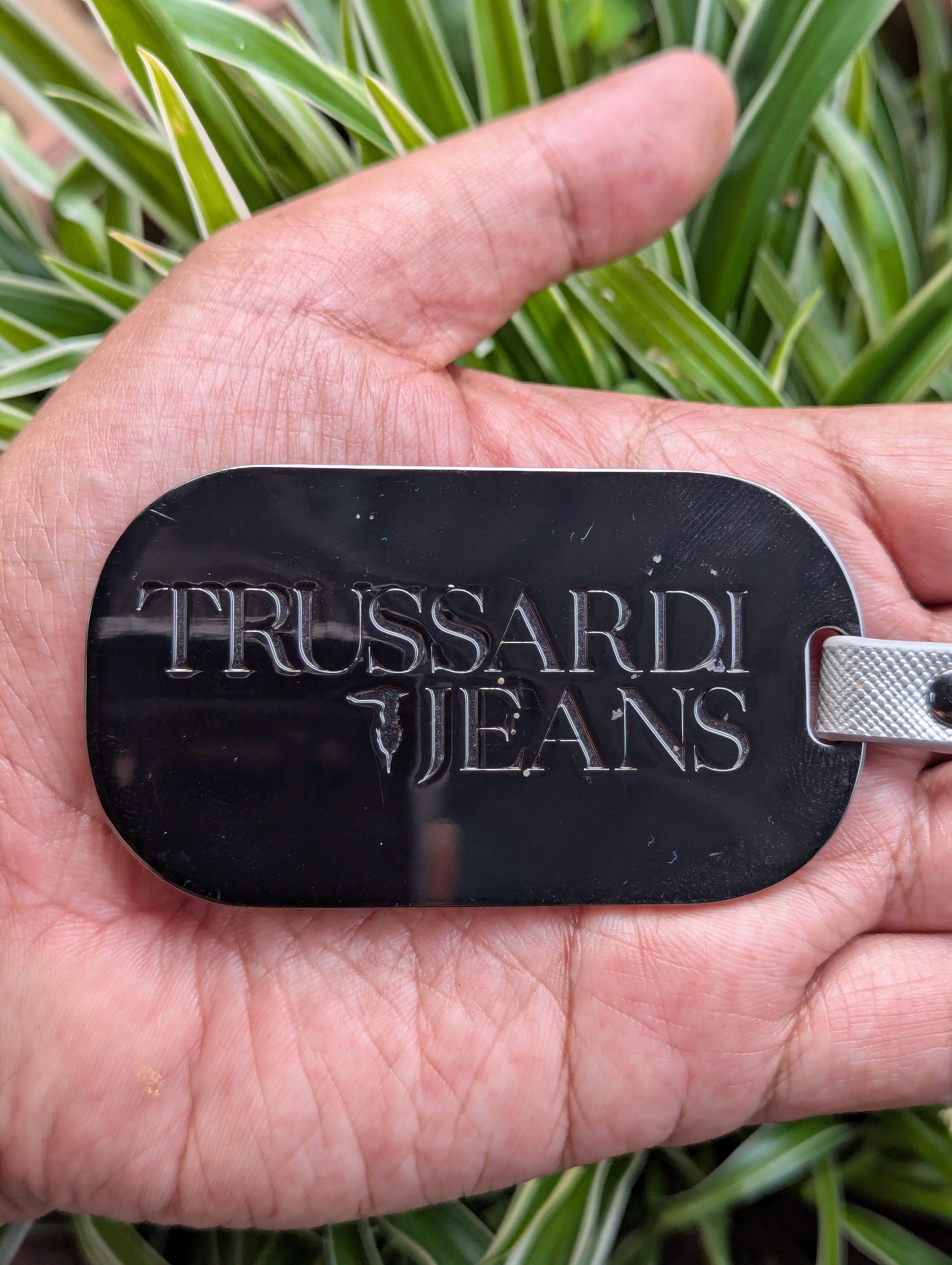 Trussardi Trussardi Jeans Bag Charm Keychain Size ONE SIZE - 2 Thumbnail