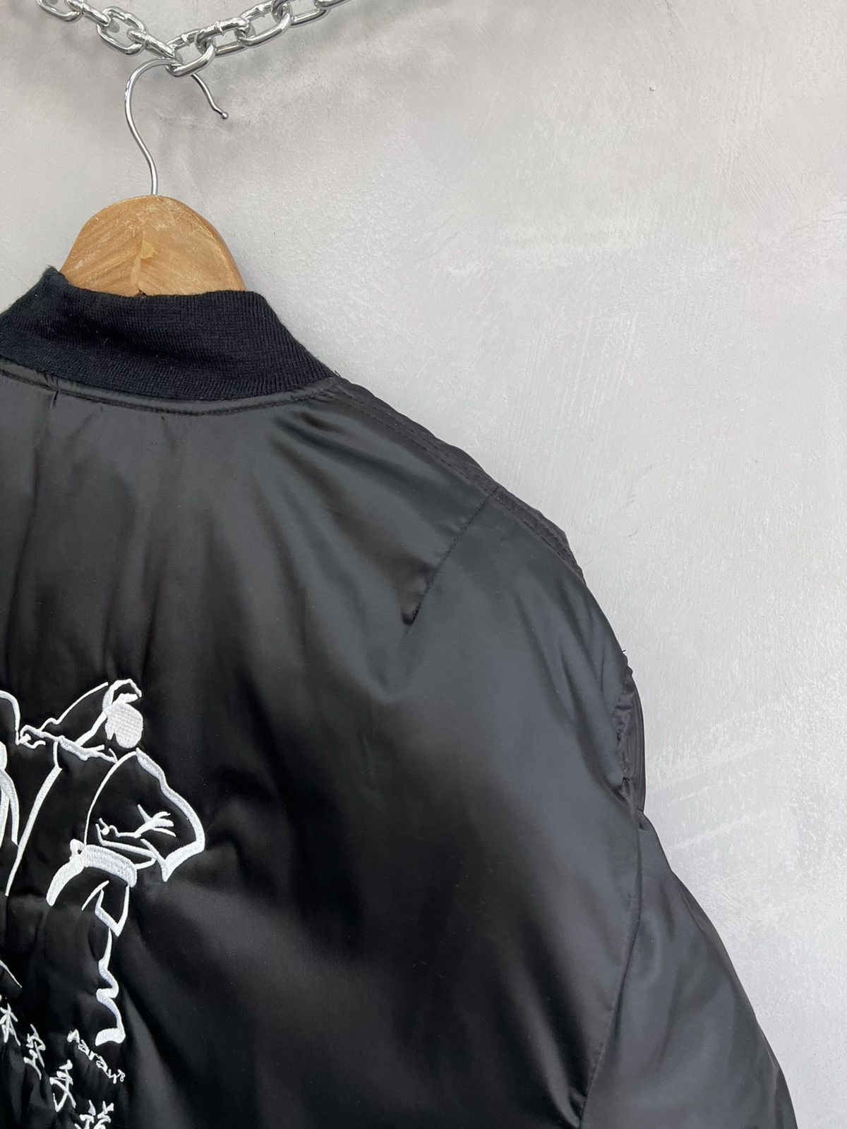 Vintage VINTAGE BOXY MA-1 bomber jacket karate Avant GARDE Size US L / EU 52-54 / 3 - 12 Thumbnail