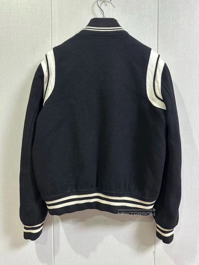 Saint Laurent Paris Saint Laurent Wool Leather Varsity Jacket. Size US L / EU 52-54 / 3 - 5 Thumbnail